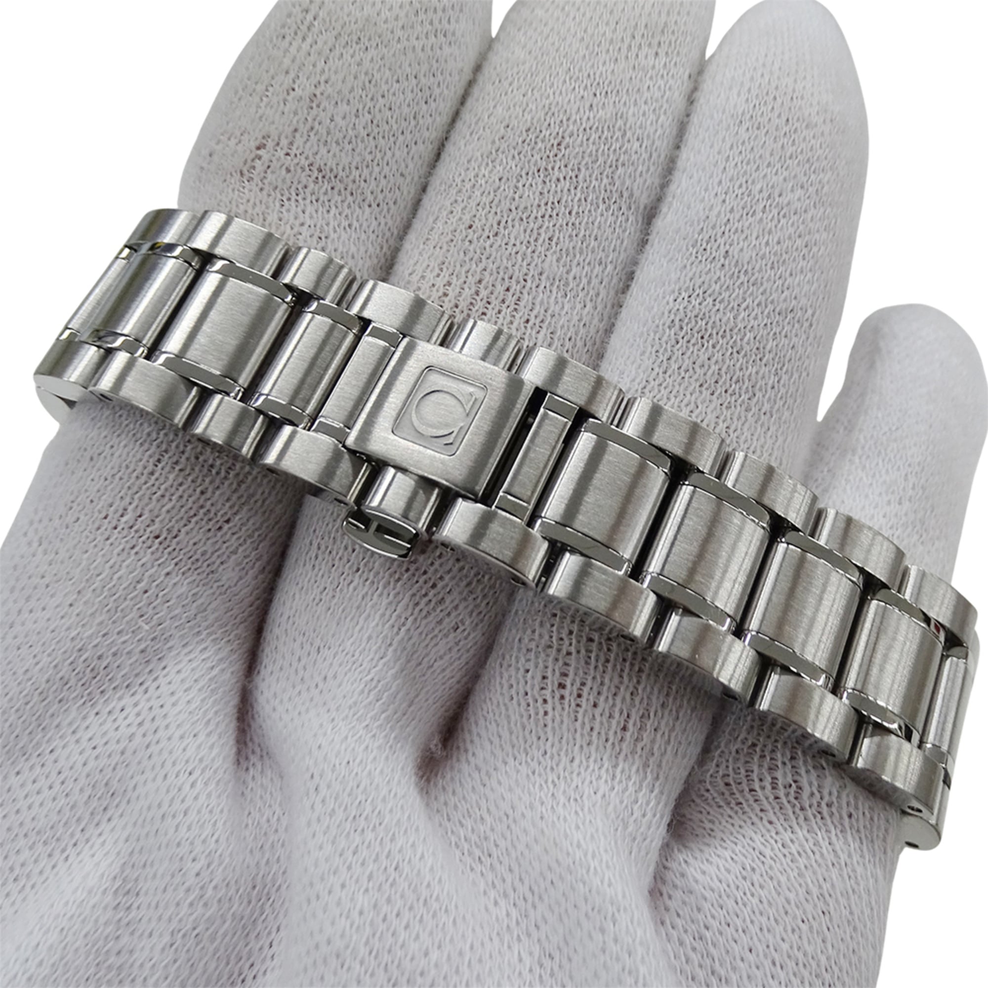 Omega Speedmaster 3513.46 Herrenuhr, Markenuhr, Datum, Chronograph, Automatik, Edelstahl (SS), Silber/Silber
