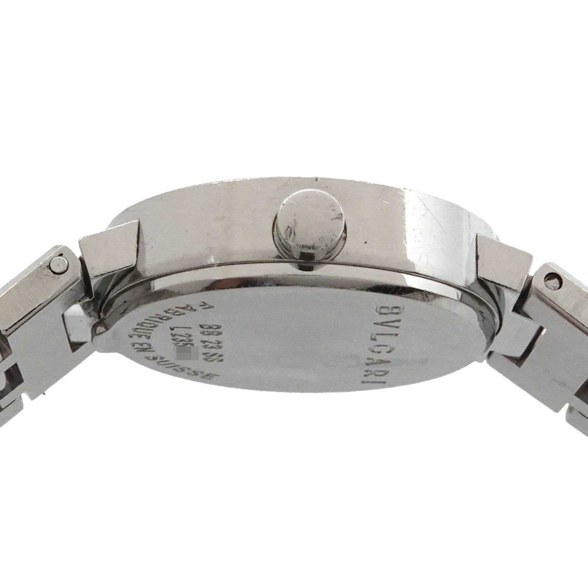BVLGARI BB23SS Women's Watch Date Black Quartz