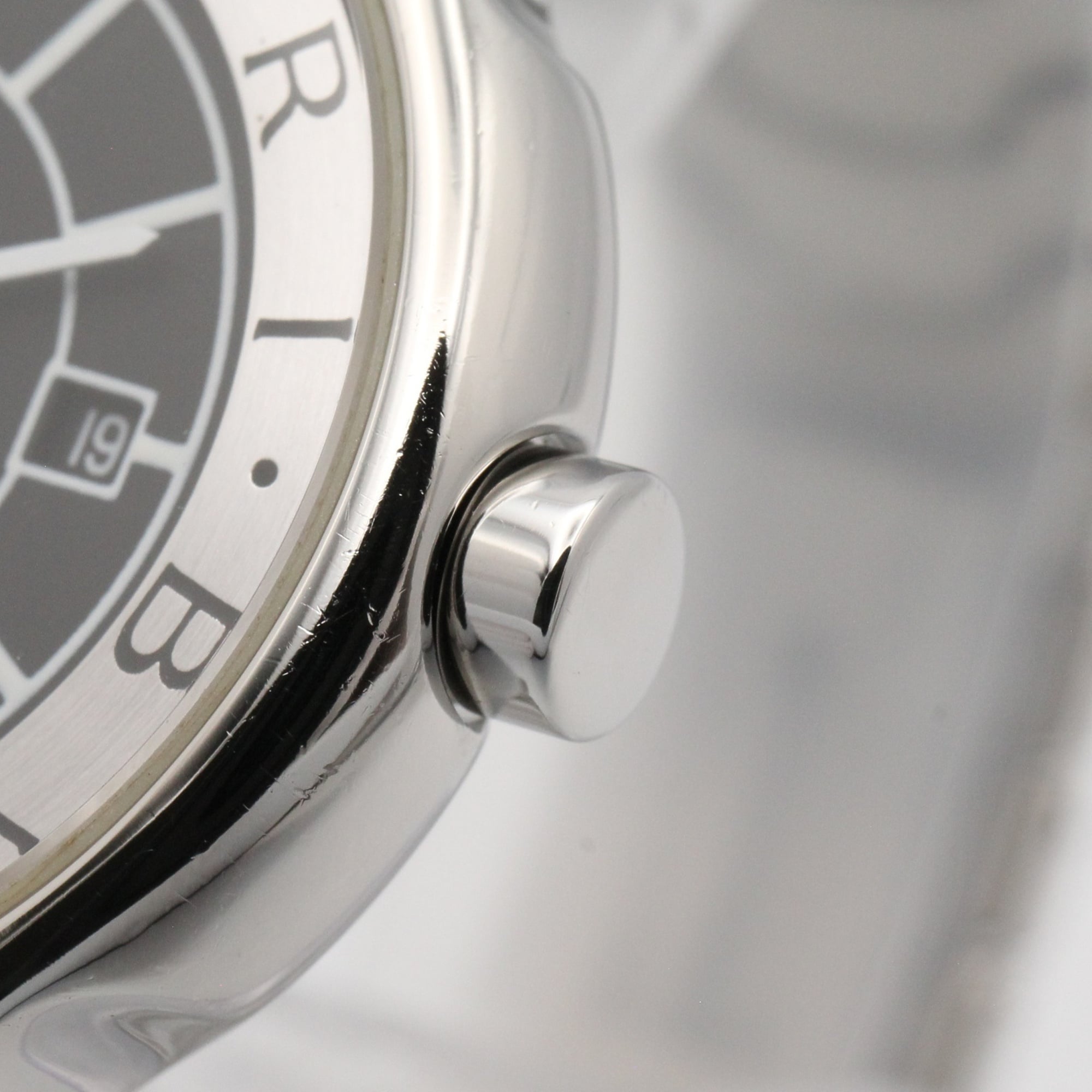 Bulgari BVLGARI Solo Tempo Stainless Steel Wo Black ST29S