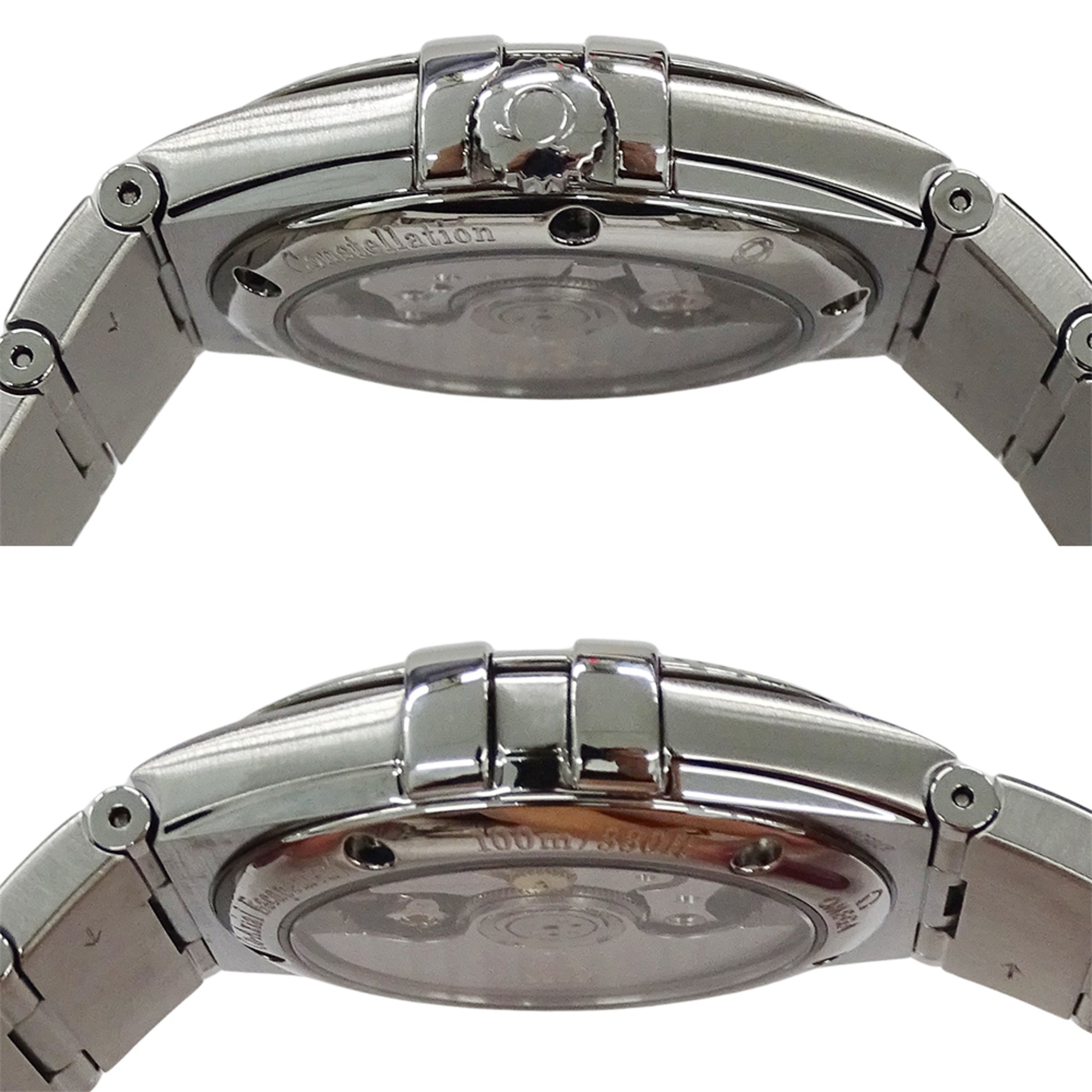 OMEGA Constellation 123.10.35.20.002 Herrenuhr „Co-Axial Datum Automatik aus Edelstahl mit Silber und blauem Zifferblatt