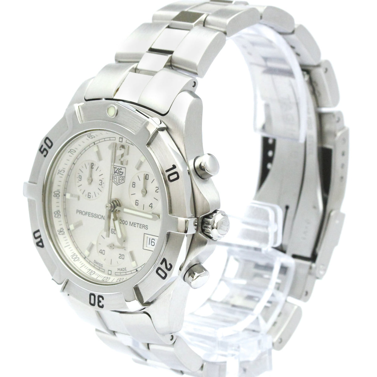 TAG Heuer Exclusive CN1111 Silver Dial 39mm Watch