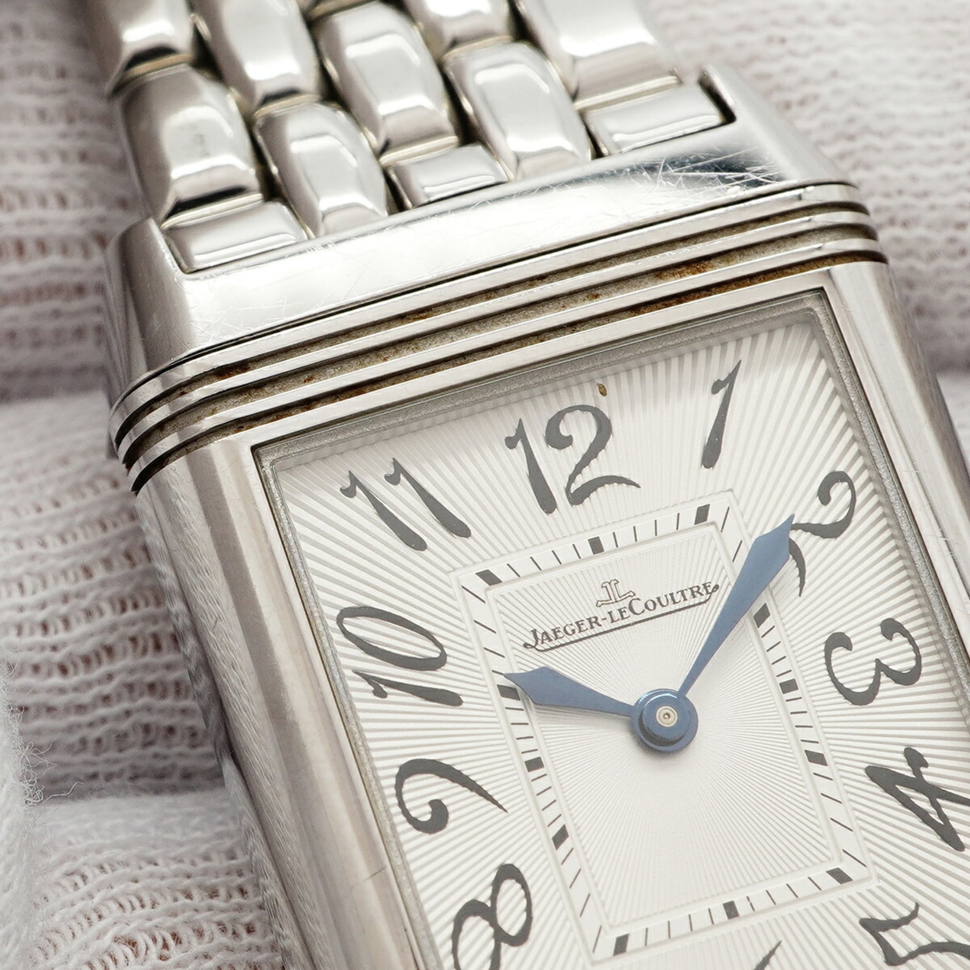 Jaeger LeCoultre Reverso 256.8.75 Black Dial Stainless steel 23mm Watch