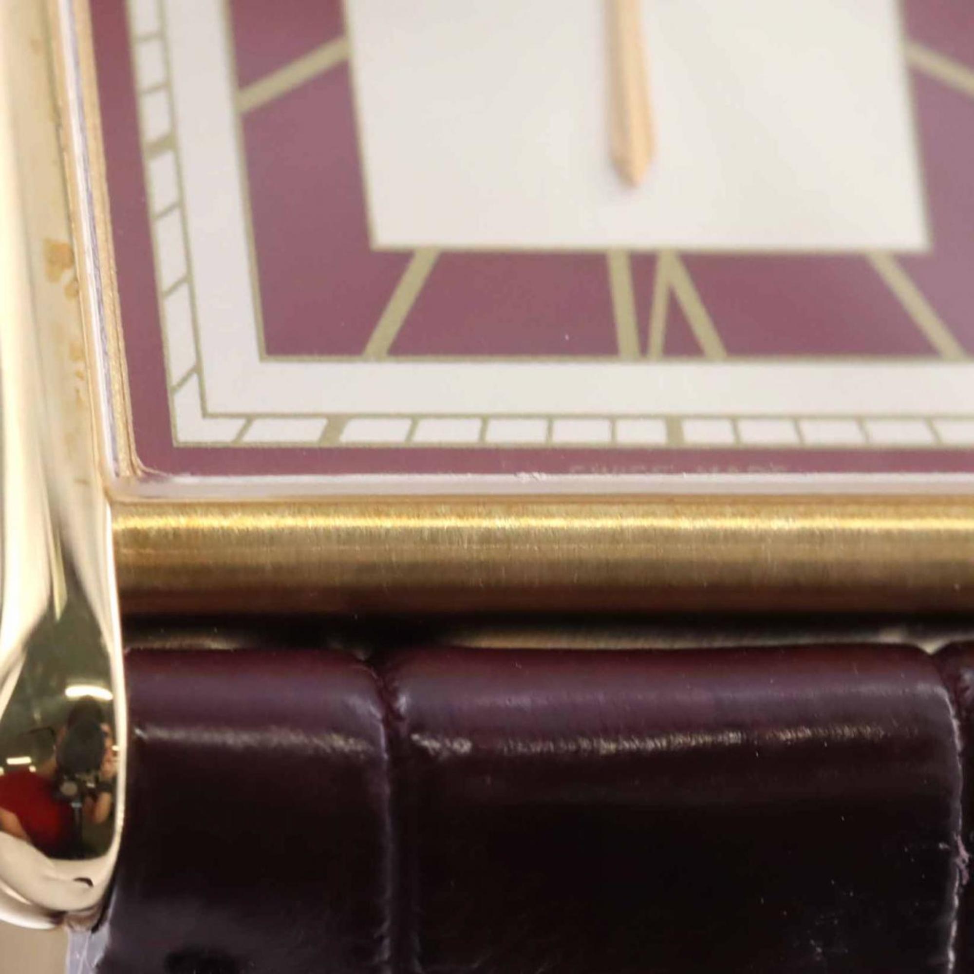 Cartier Tank Louis MM YG WGTA0059 horloge met handopwinding