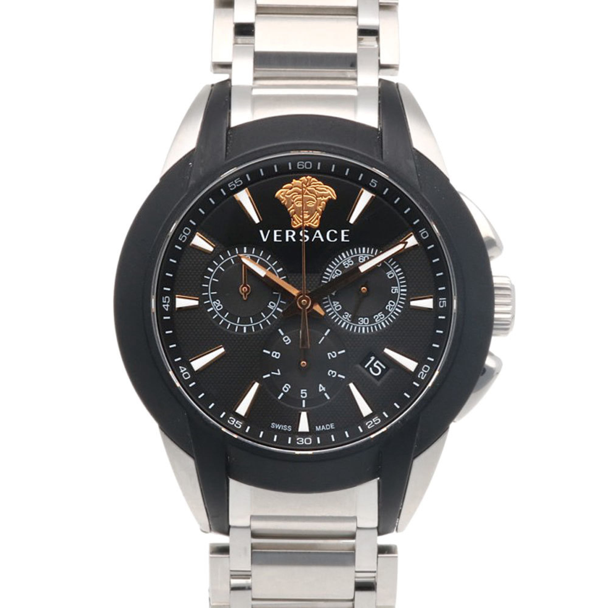 Versace Men's Stainless Steel VEM8 Quartz Chronograph Watch