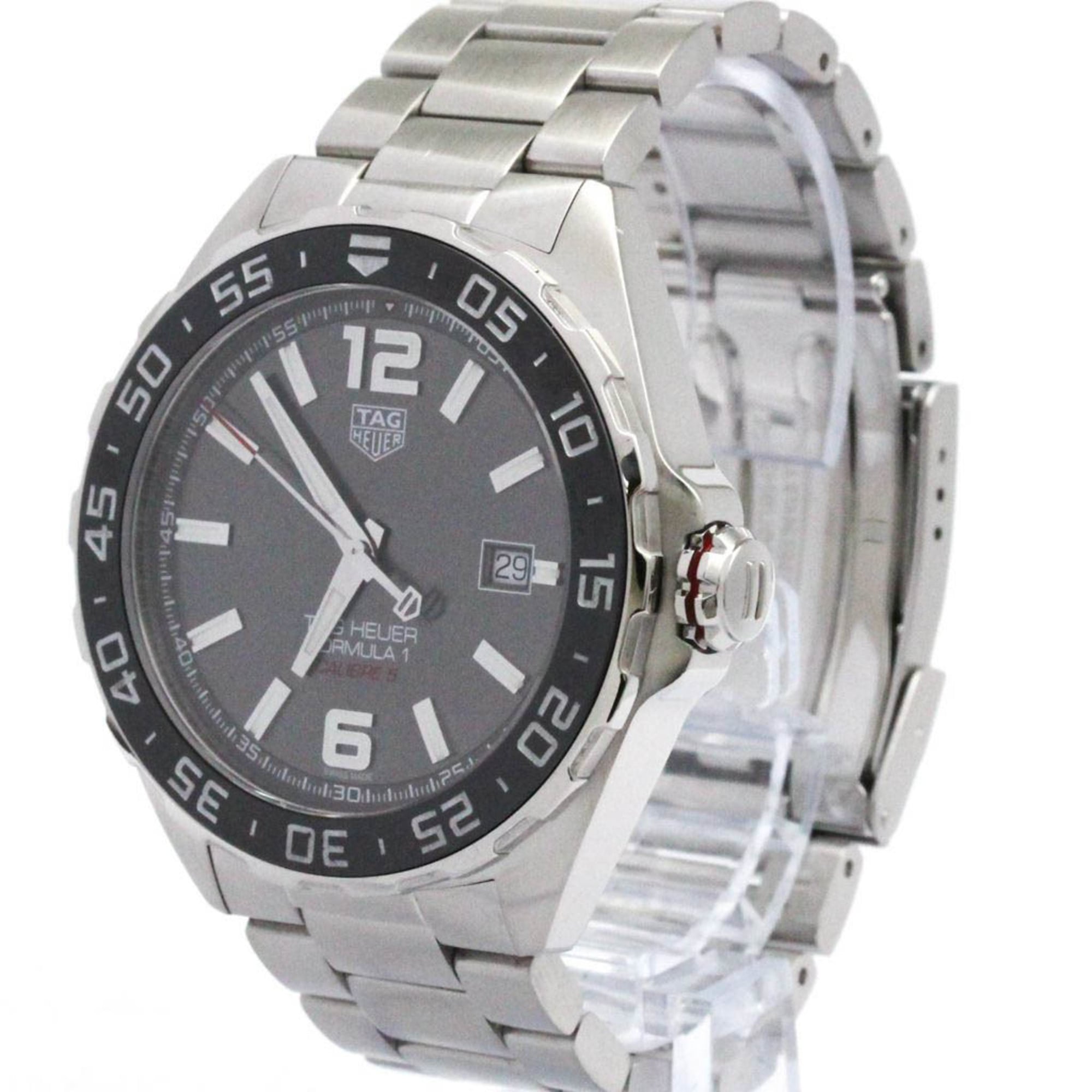 TAG HEUER Formula 1 Calibre 5 Ceramic Steel Automatic Watch Polished