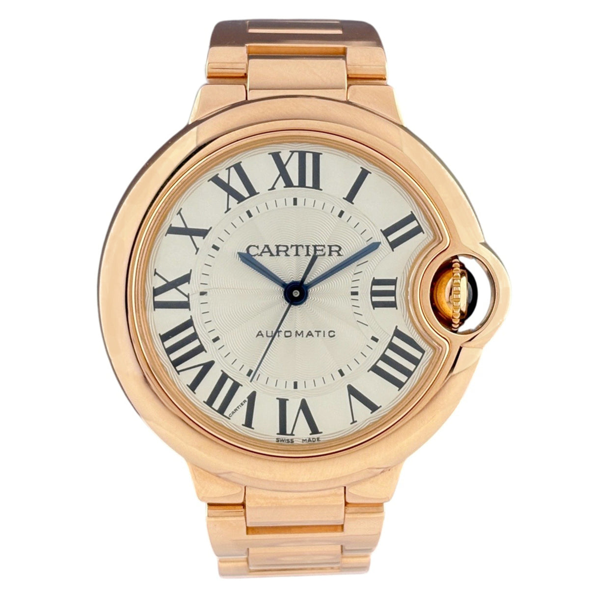 Cartier Ballon Bleu W6920096 Silber Zifferblatt 34 mm Uhr