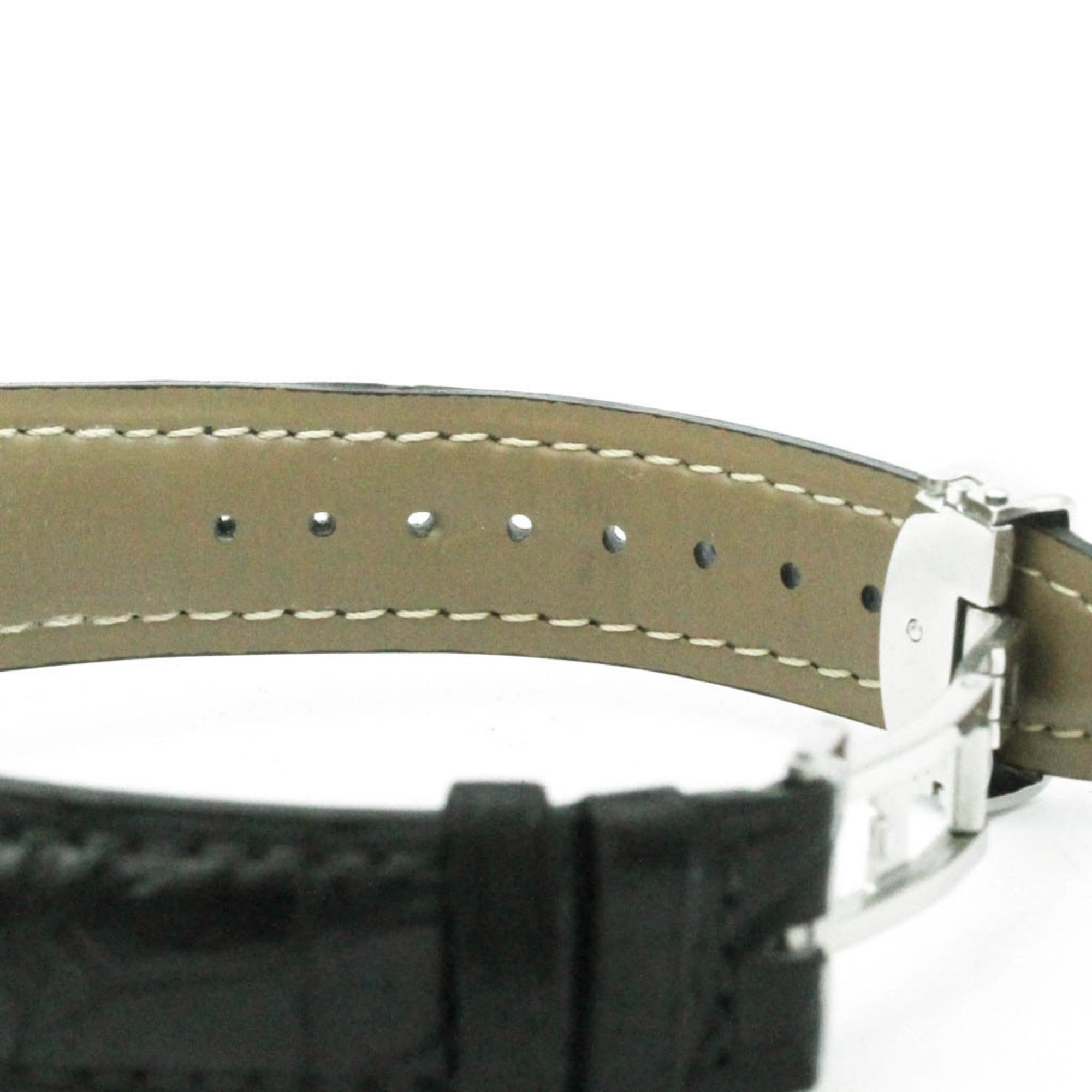 Montre IWC Flieger Quartz en acier inoxydable pour homme, modèle habillé/formel IW374101