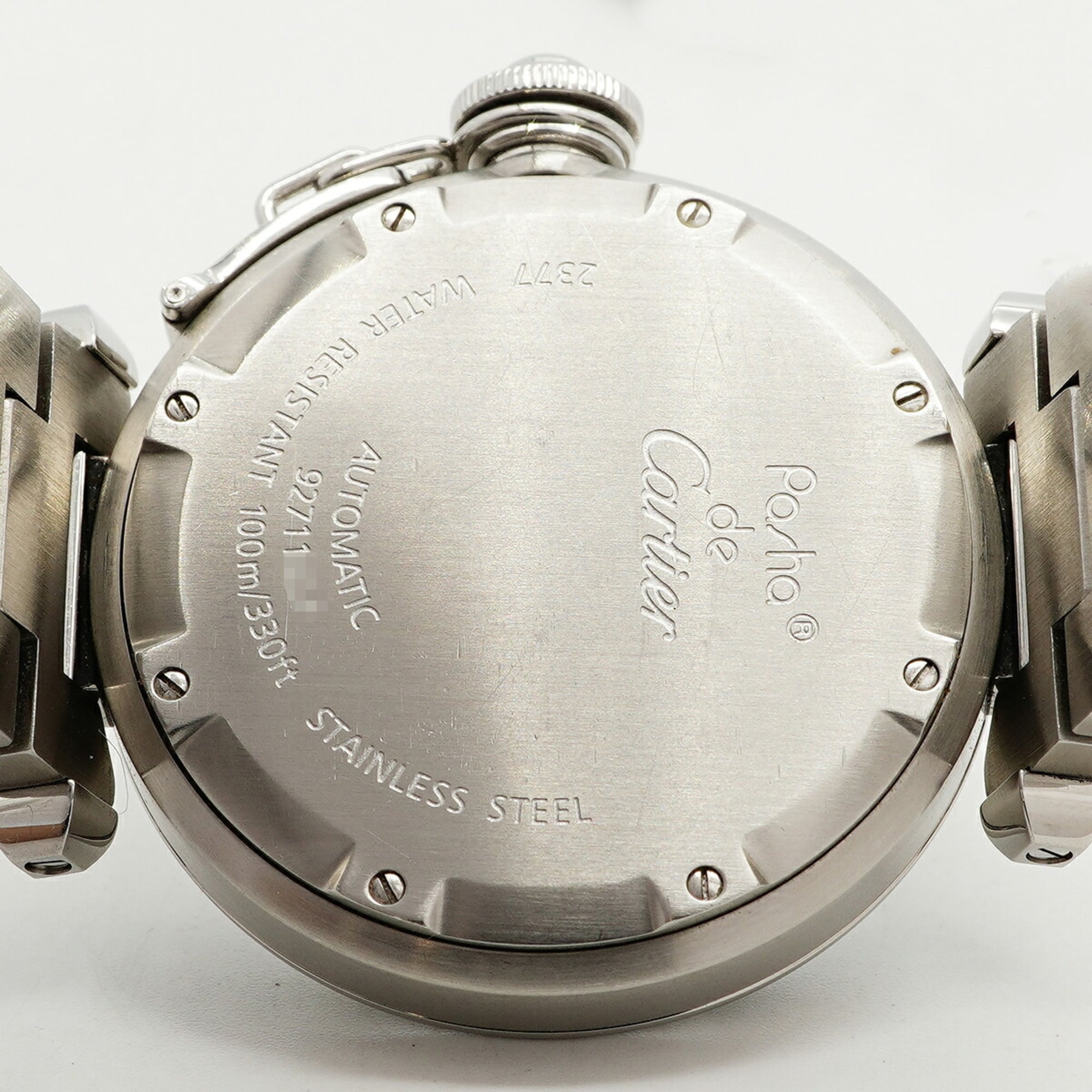 Cartier Pasha W31078M7 Silver Dial 35mm Watch