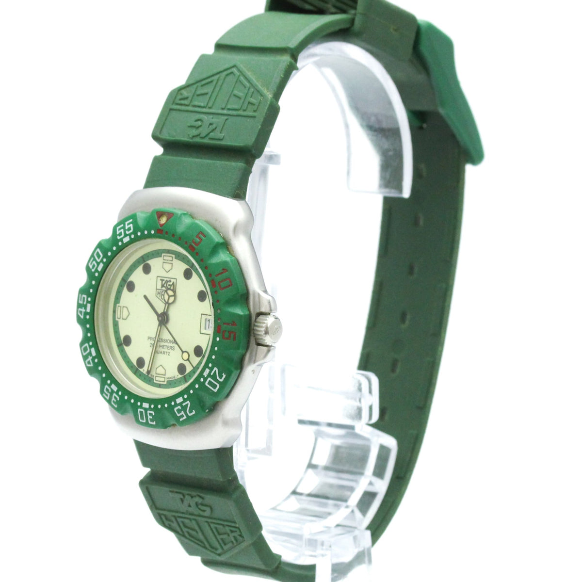TAG Heuer Formula 1 372513 Green Dial 34mm Watch