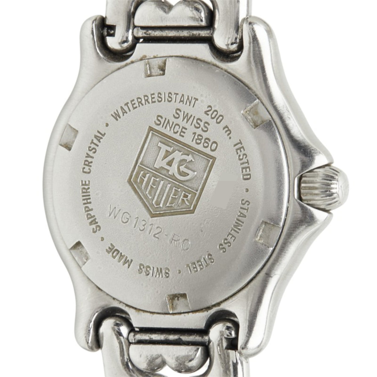 TAG Heuer Cell Professional WG1312-R0 Weiß Zifferblatt 28 mm Uhr