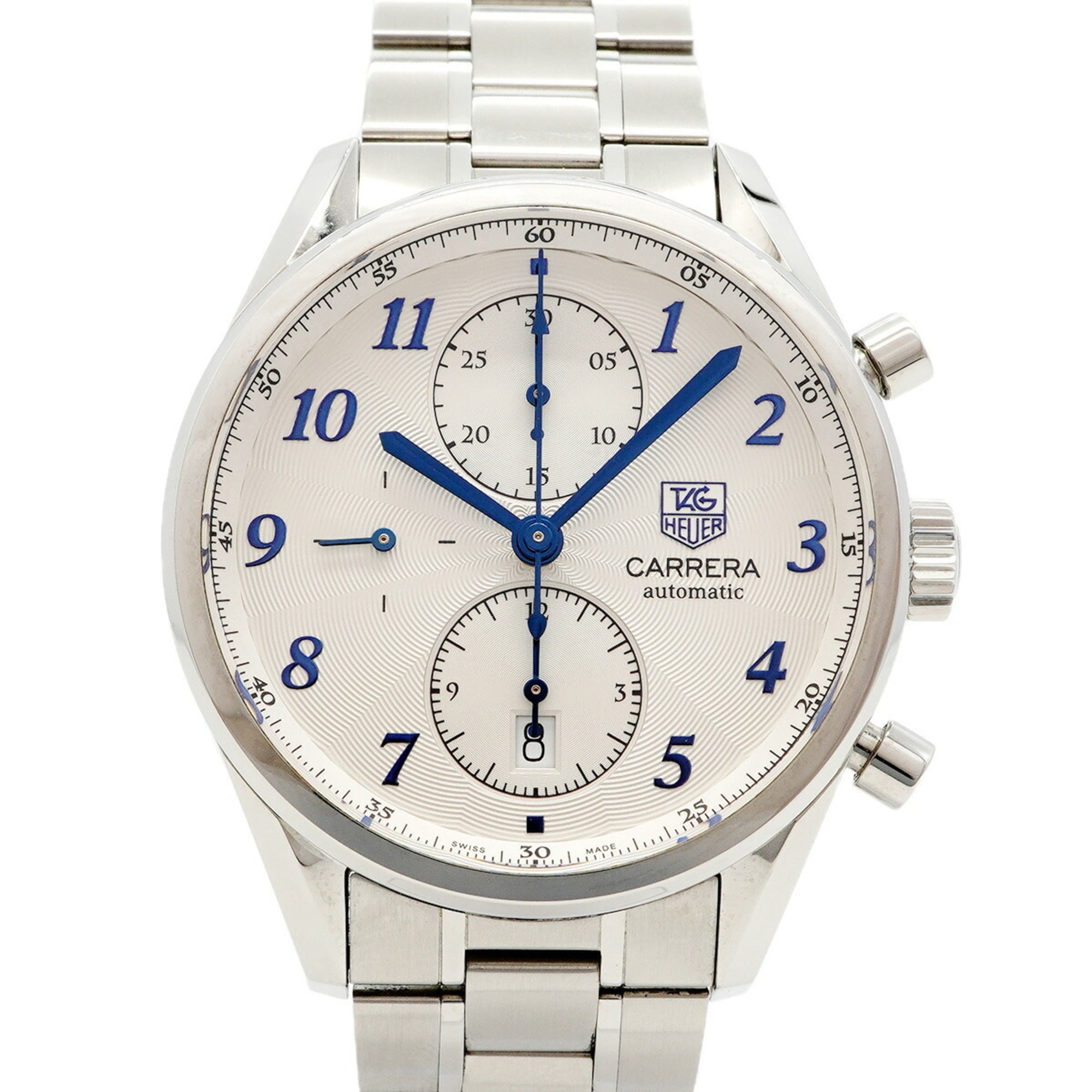 TAG Heuer Carrera CAS2111 Silver Dial Men's Watch
