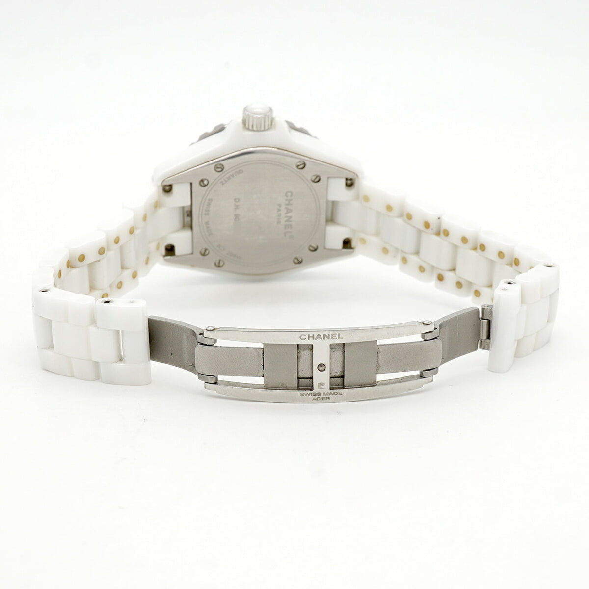 Chanel J12 H0968 Weiß Zifferblatt 33 mm Uhr