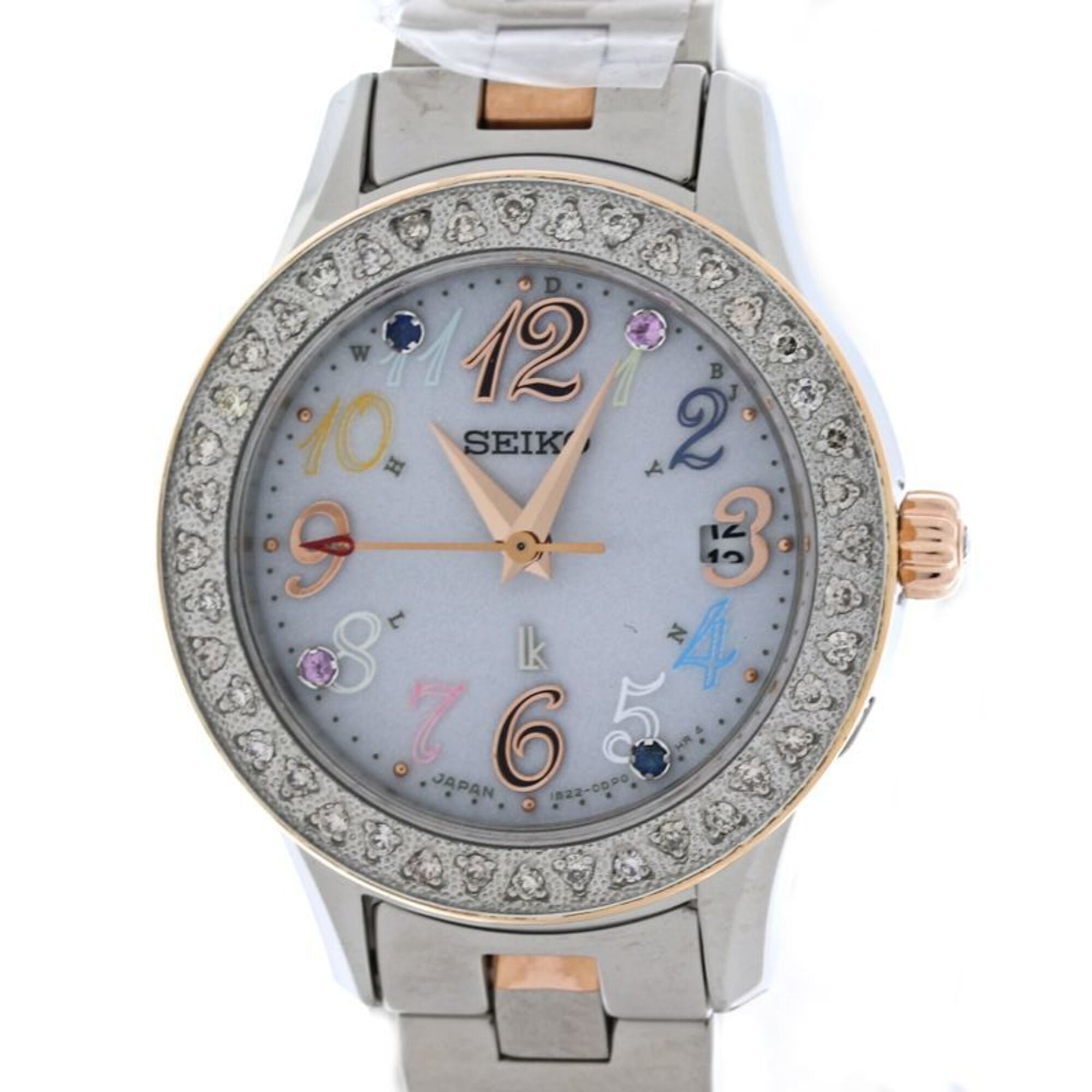 SEIKO Lukia Diamond Limited Edition SSVW069 1B22-0BX0 Women's Watch Stainless Steel /40416