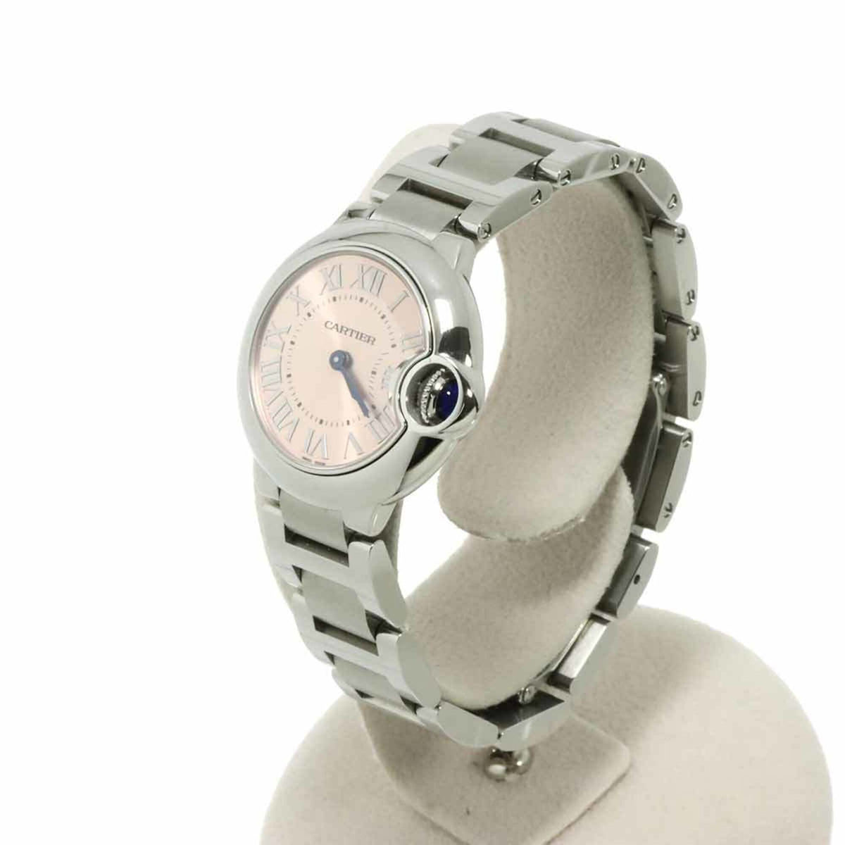 Cartier Ballon Bleu SM W6920038 Pink Dial 30mm Watch