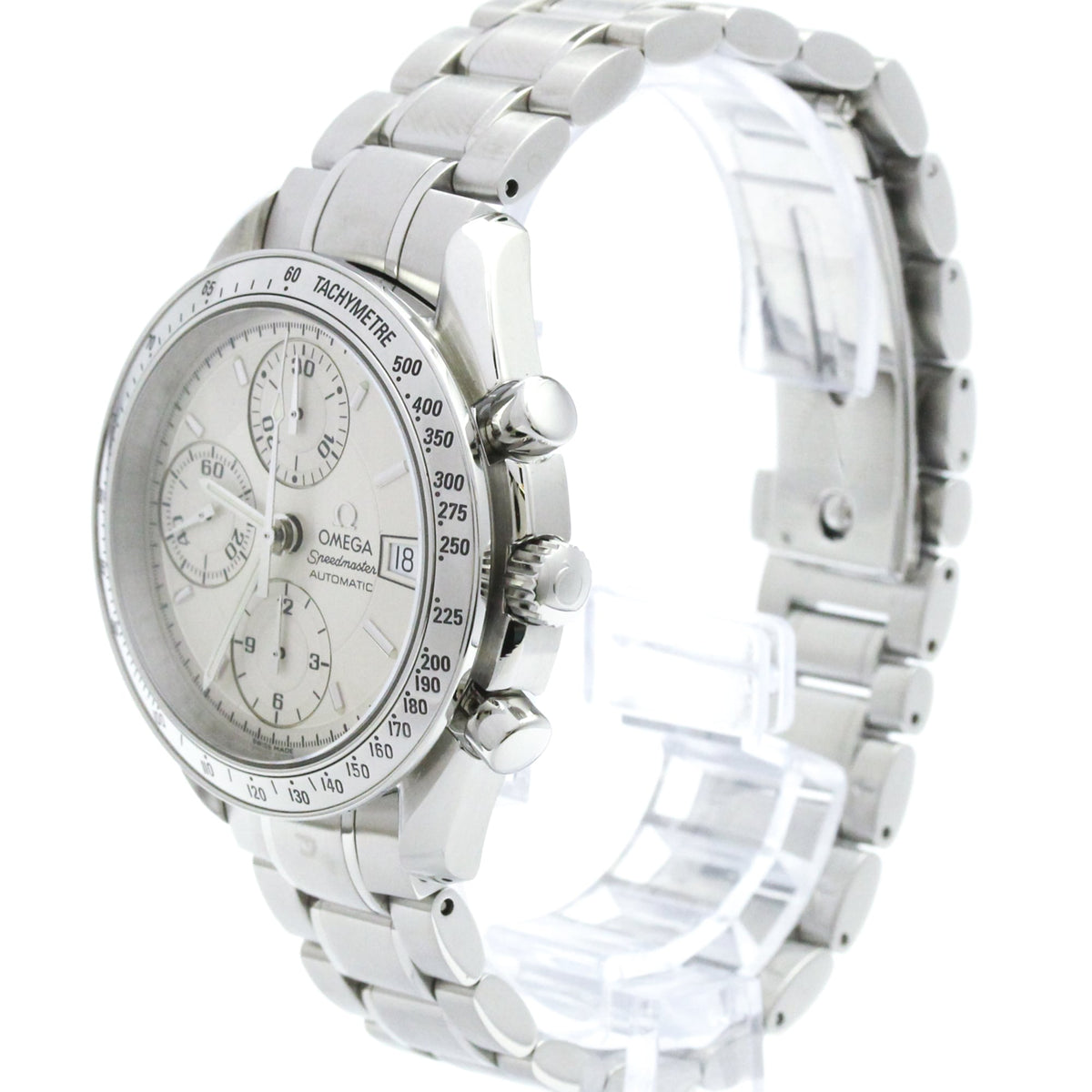 Omega Speedmaster 3513.3 Silver Dial 39mm Watch