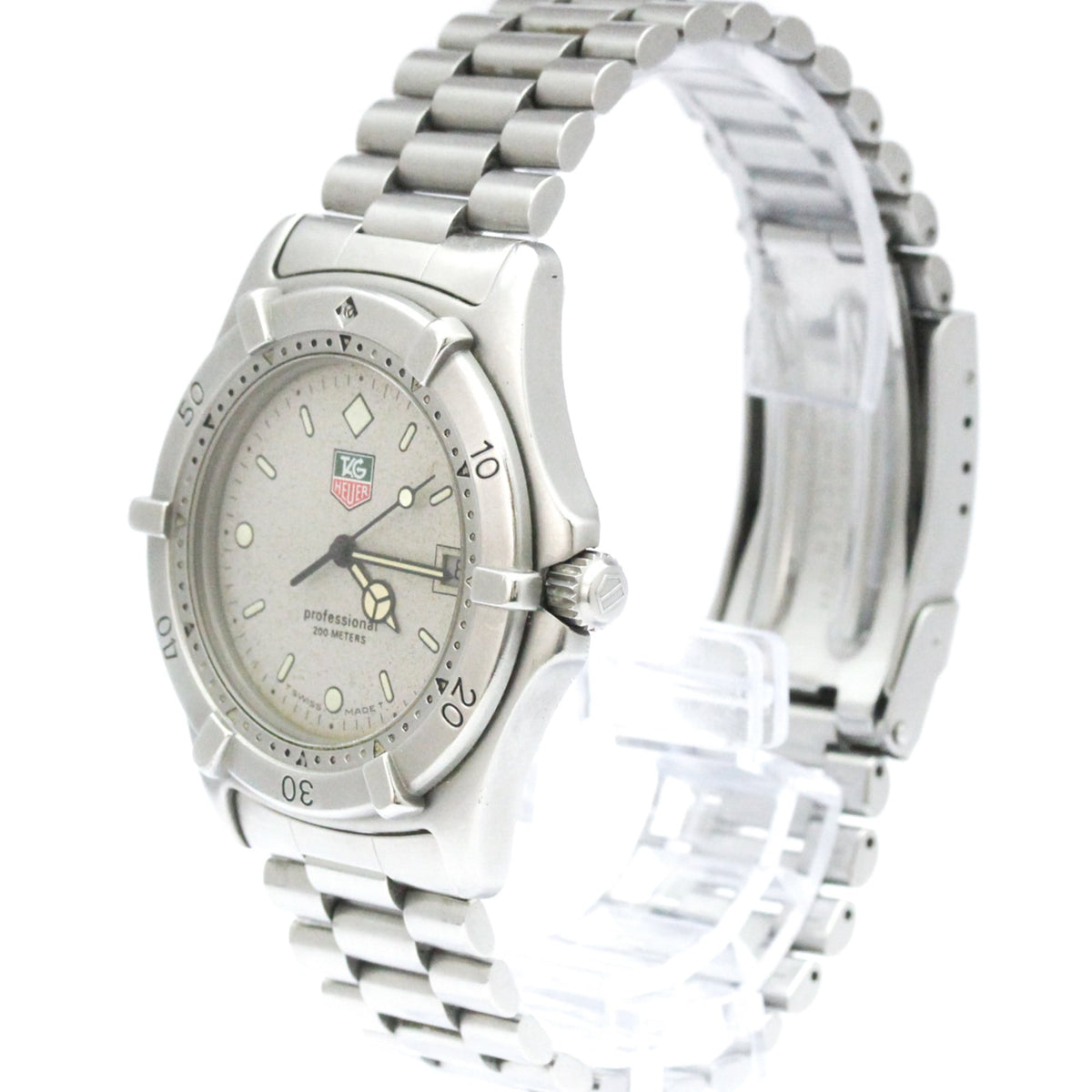 TAG Heuer 2000 Series 962.206 Silver Dial 38mm Watch