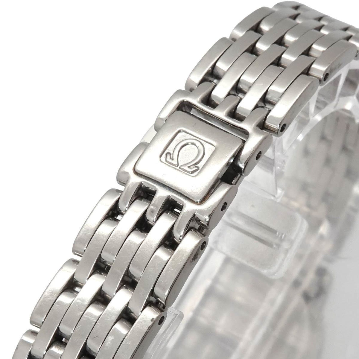 Omega De Ville Prestige 4570 31 Silber Zifferblatt 22 mm Uhr