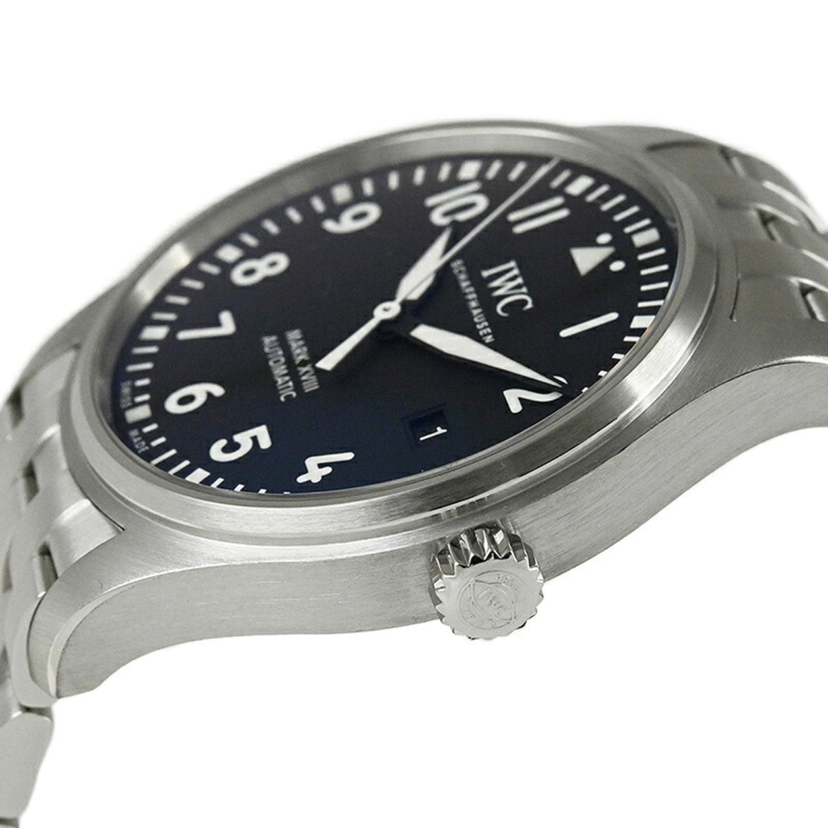 IWC Pilot Mark XVIII IW327009 Schwarz Zifferblatt 40mm Uhr