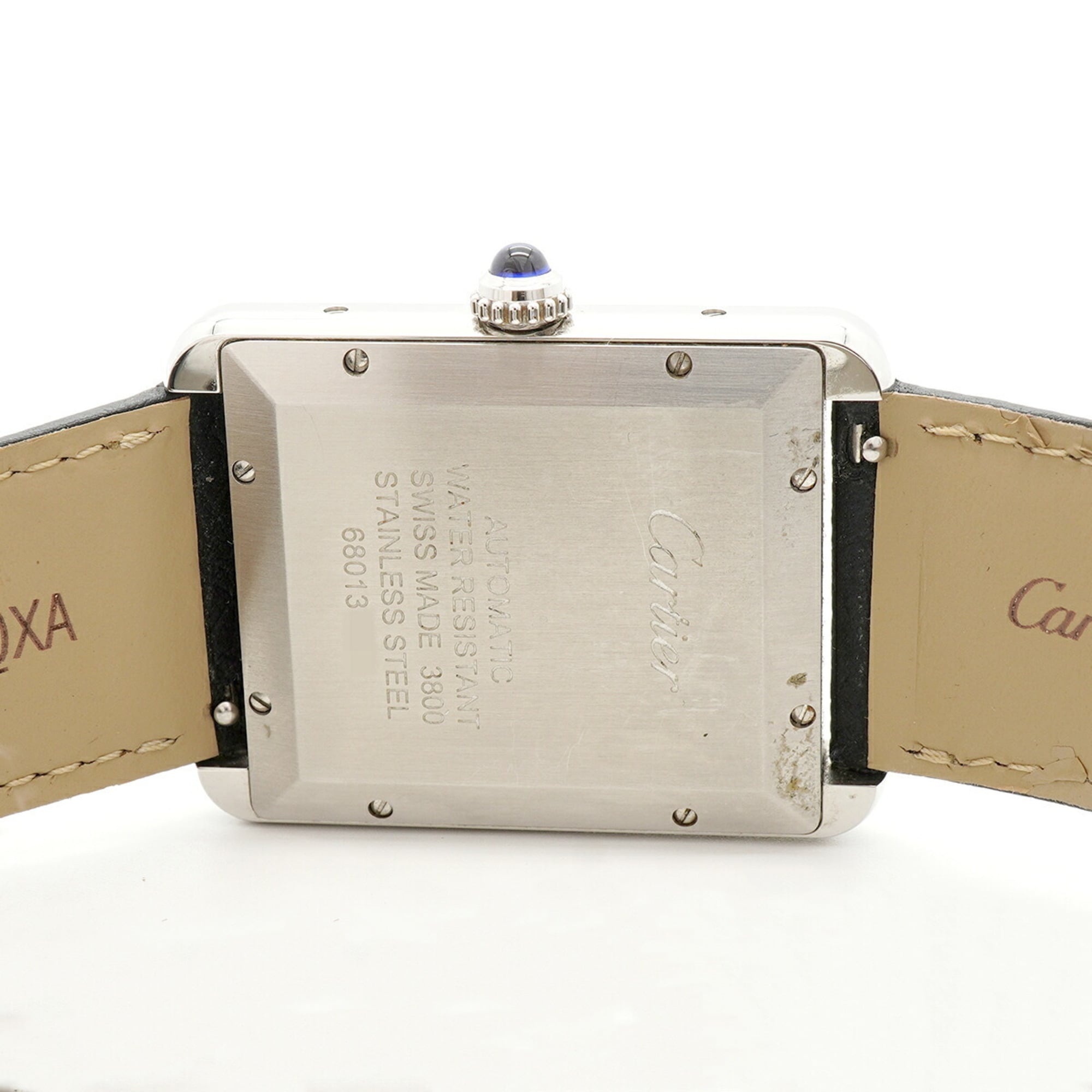 Montre Cartier Tank Solo XL WSTA0029, cadran argenté, 31 mm