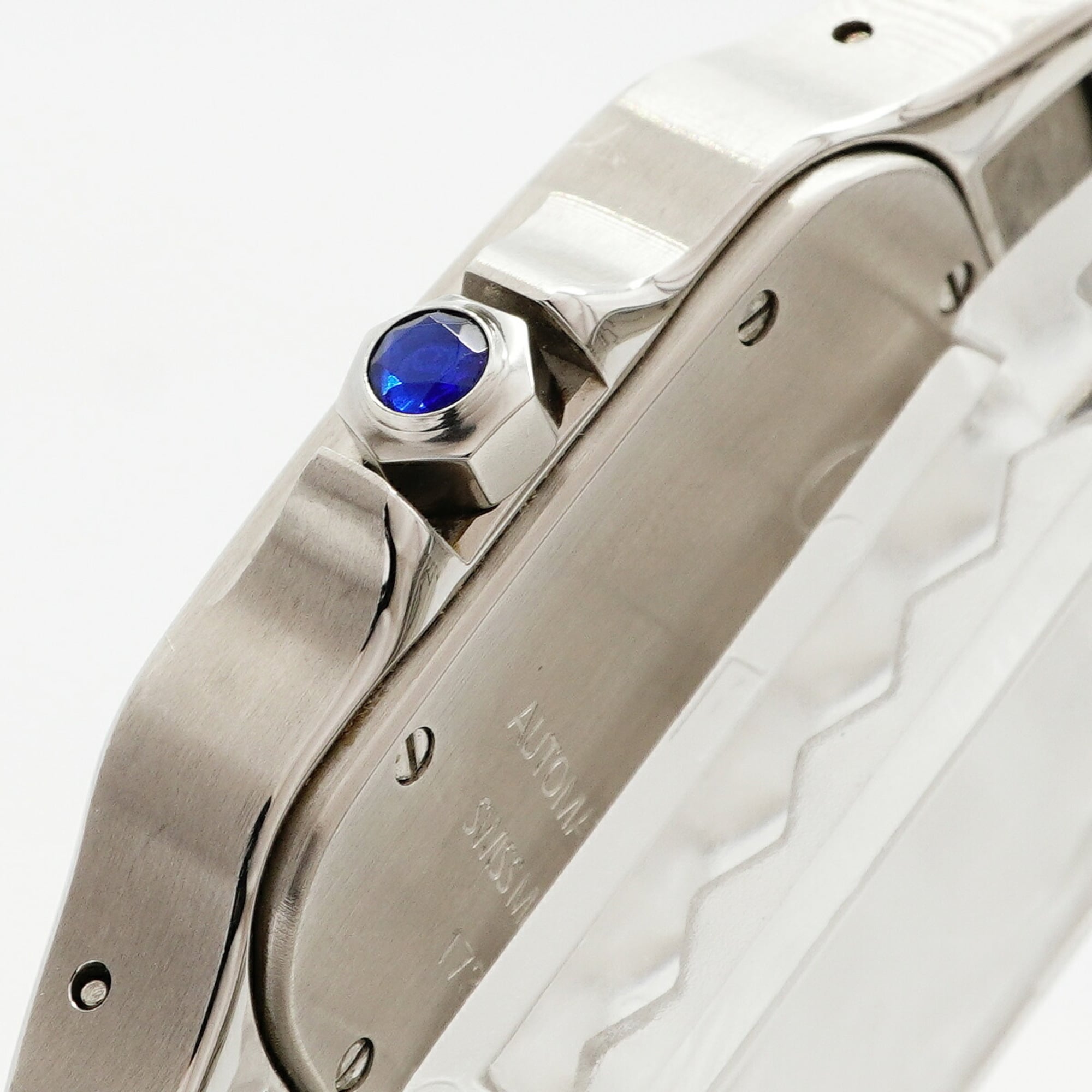 Cartier Santos Galbee XL W20098D6 Silver Dial