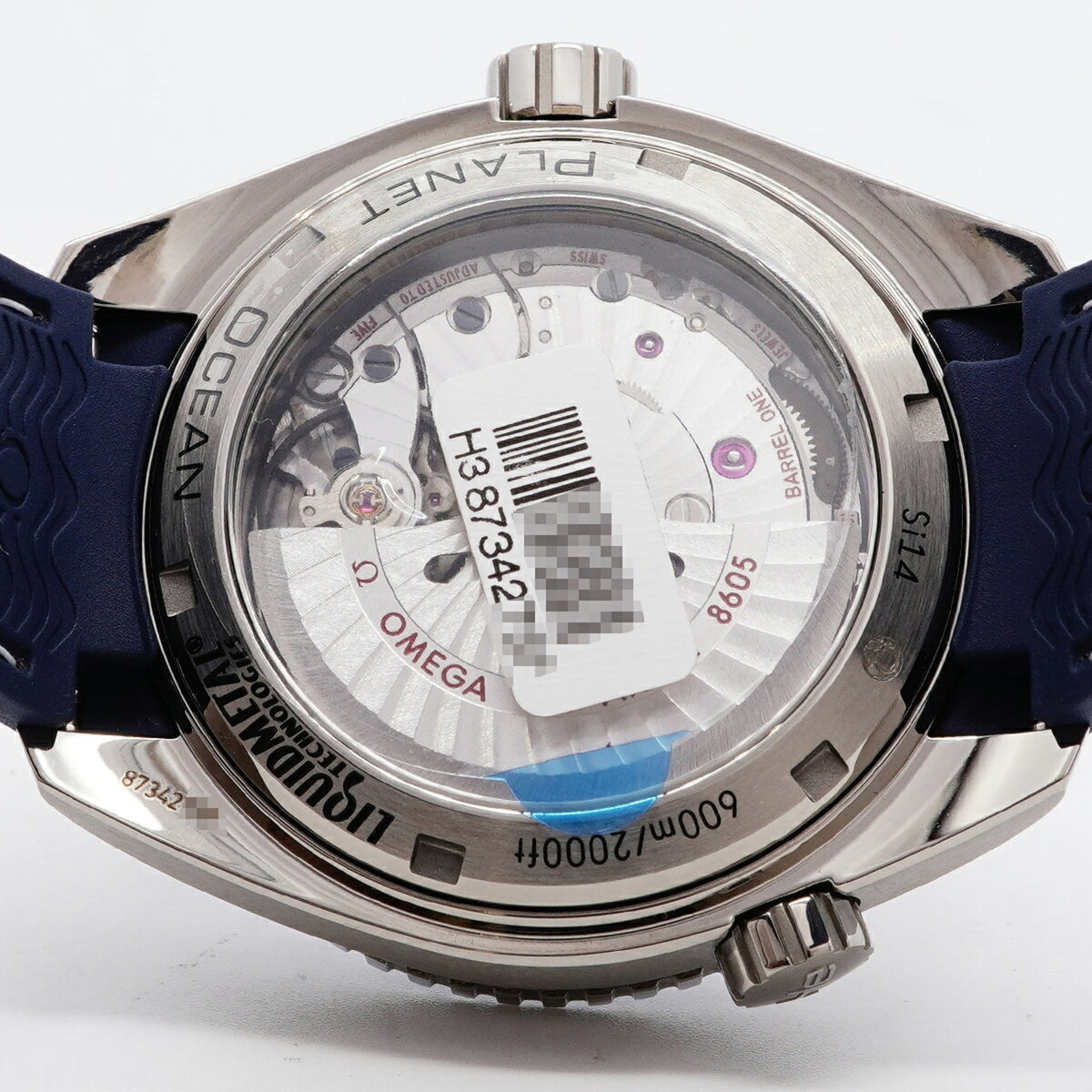 Omega Seamaster Planet Ocean 232.92.44.22.03.001 Blue Dial 43mm Watch
