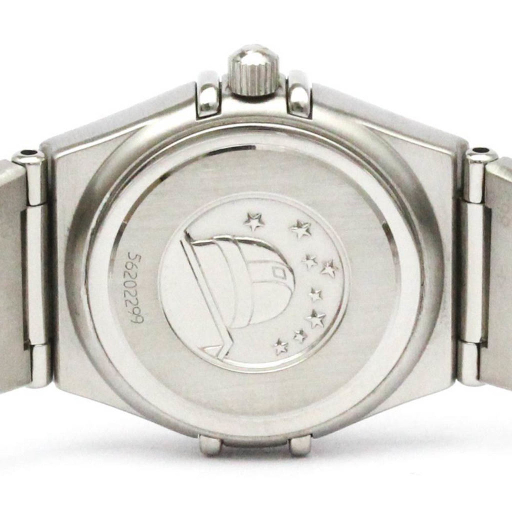 OMEGA Constellation Damenuhr aus Edelstahl Quarz 1572.40