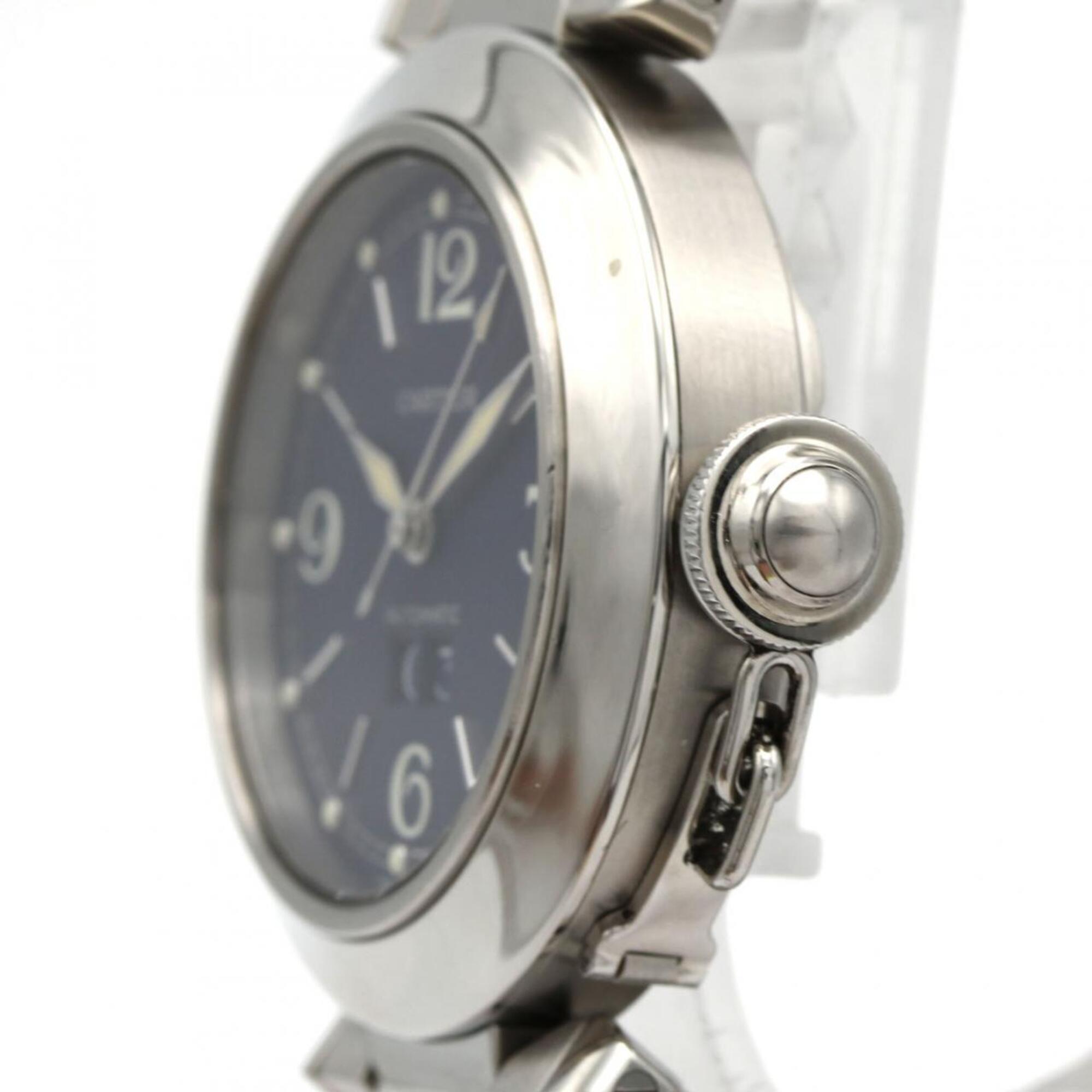 Cartier Pasha W31047M7 Blue Dial 35mm Watch