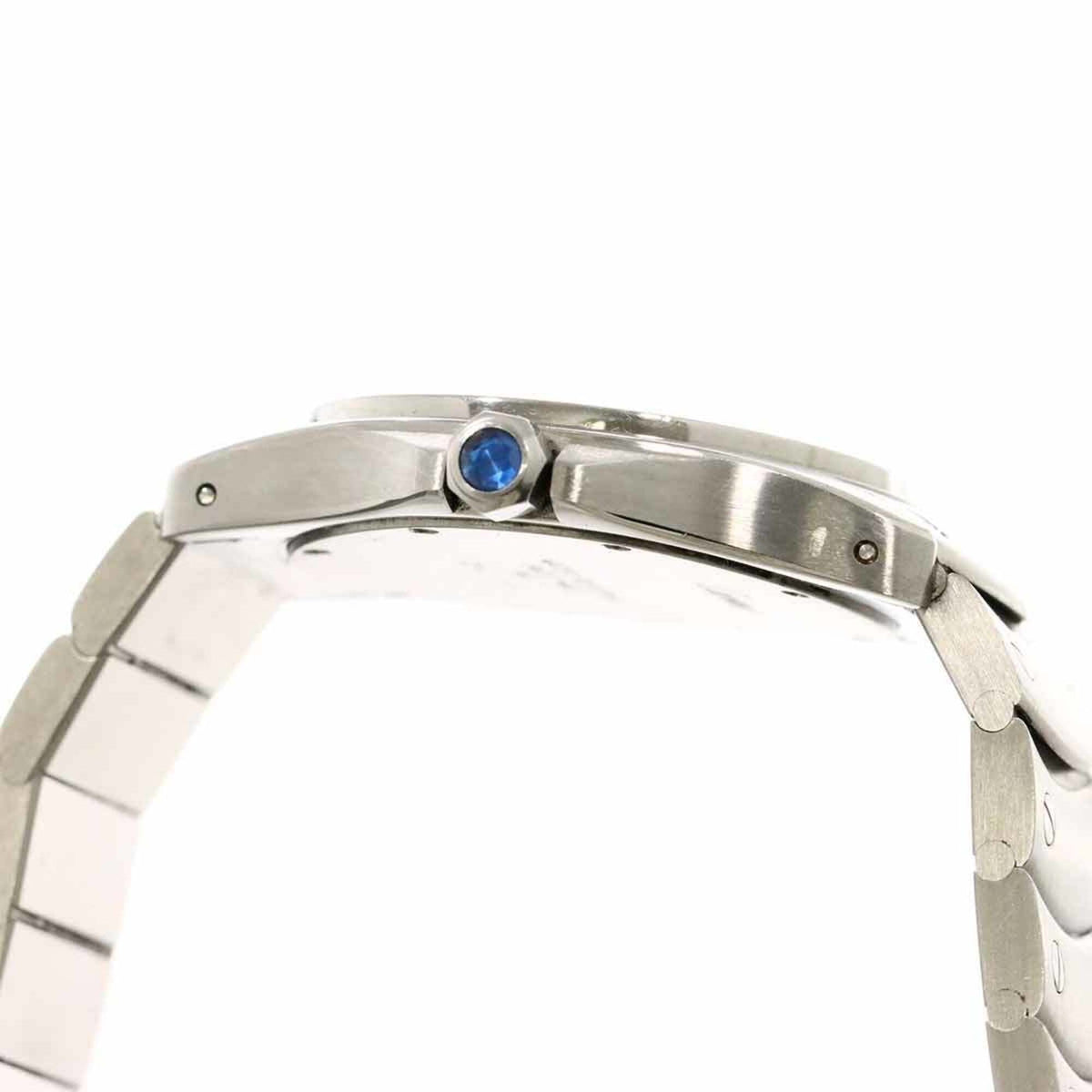 Cartier Santos Ronde MM Weiß Zifferblatt 29 mm Uhr