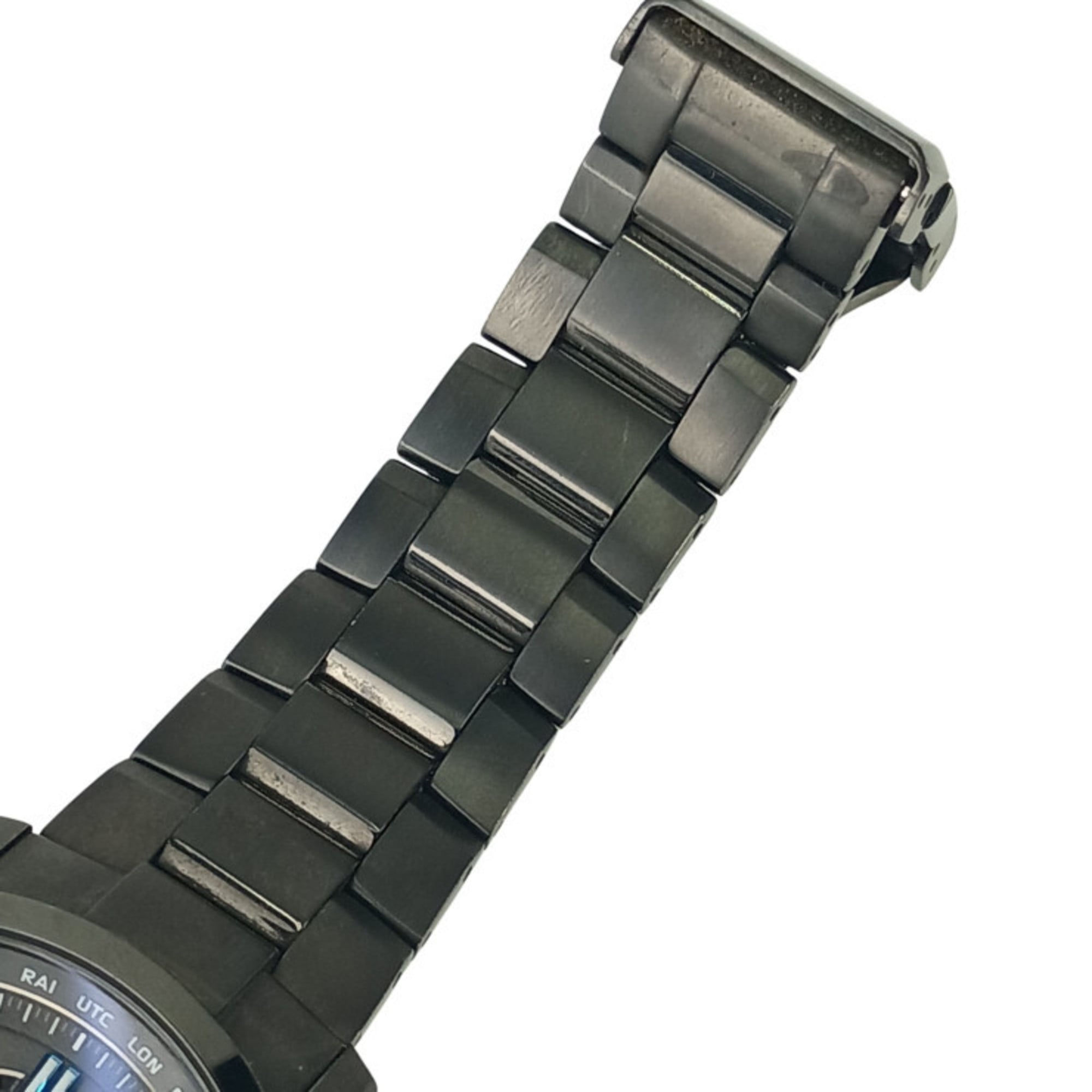 Montre analogique pour homme CASIO Oceanus OCWT2500B1AJF, cadran Noir et boîtier en titane
