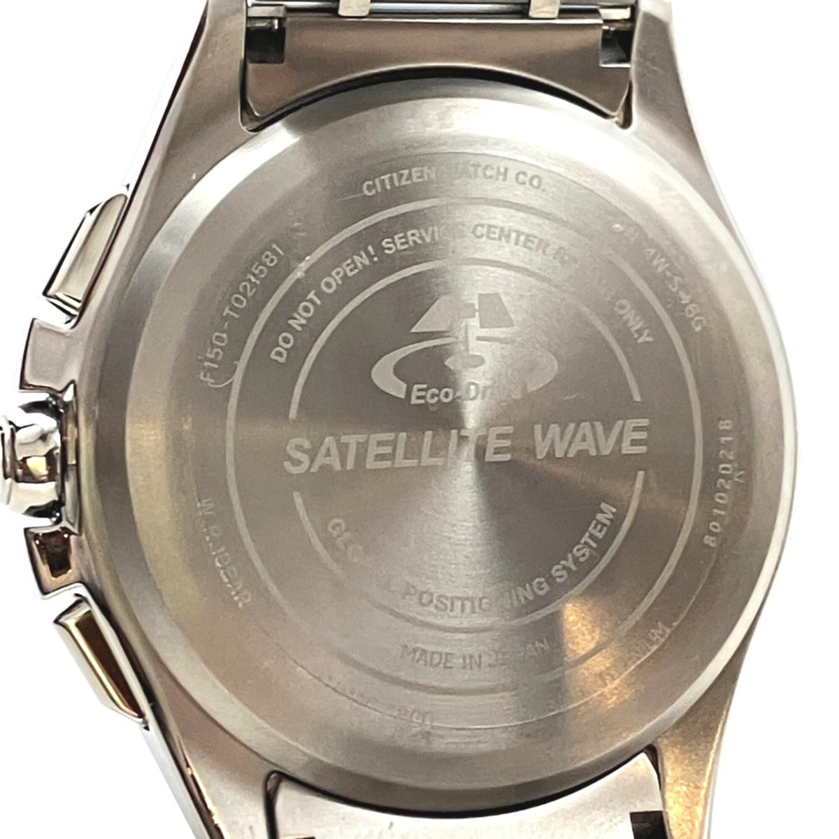 Citizen Attesa Eco-Drive Satellite Wave CC3010-51A F150-T021581 Silber Zifferblatt 46 mm Uhr