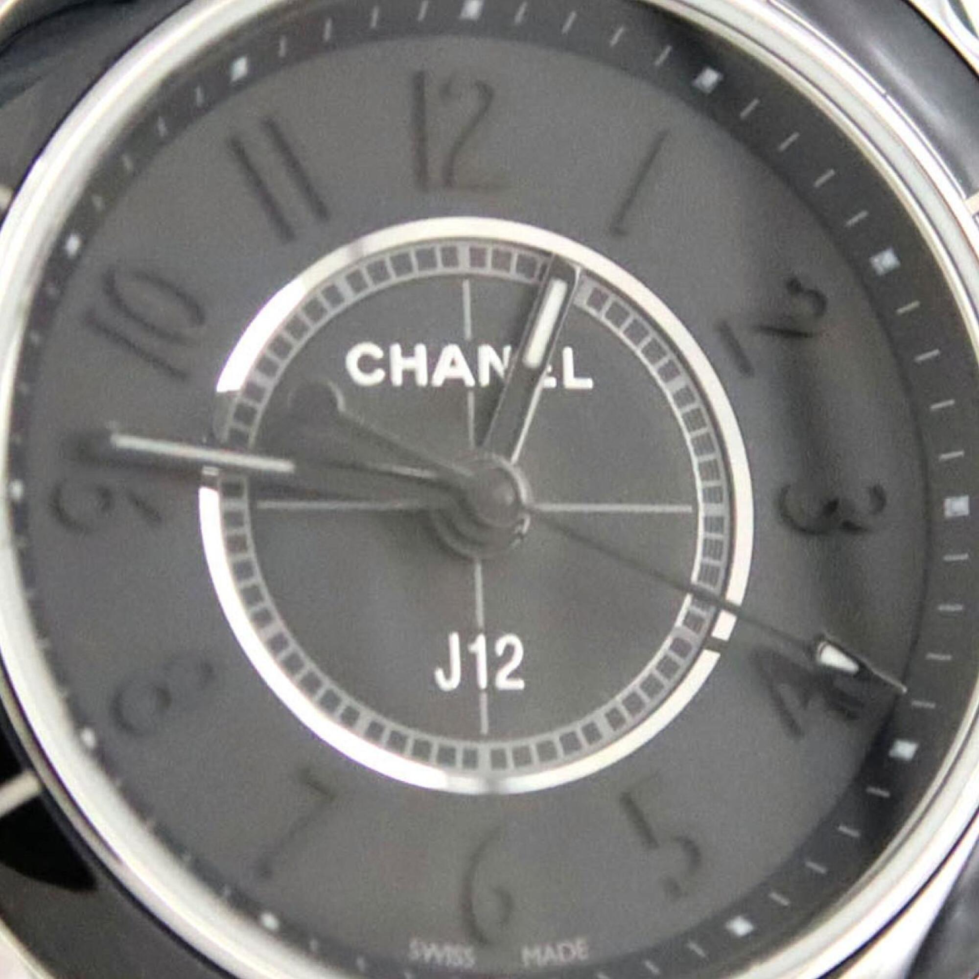 Chanel J12 Intense Black 29mm Ceramic H4196 Black Dial 29mm Watch