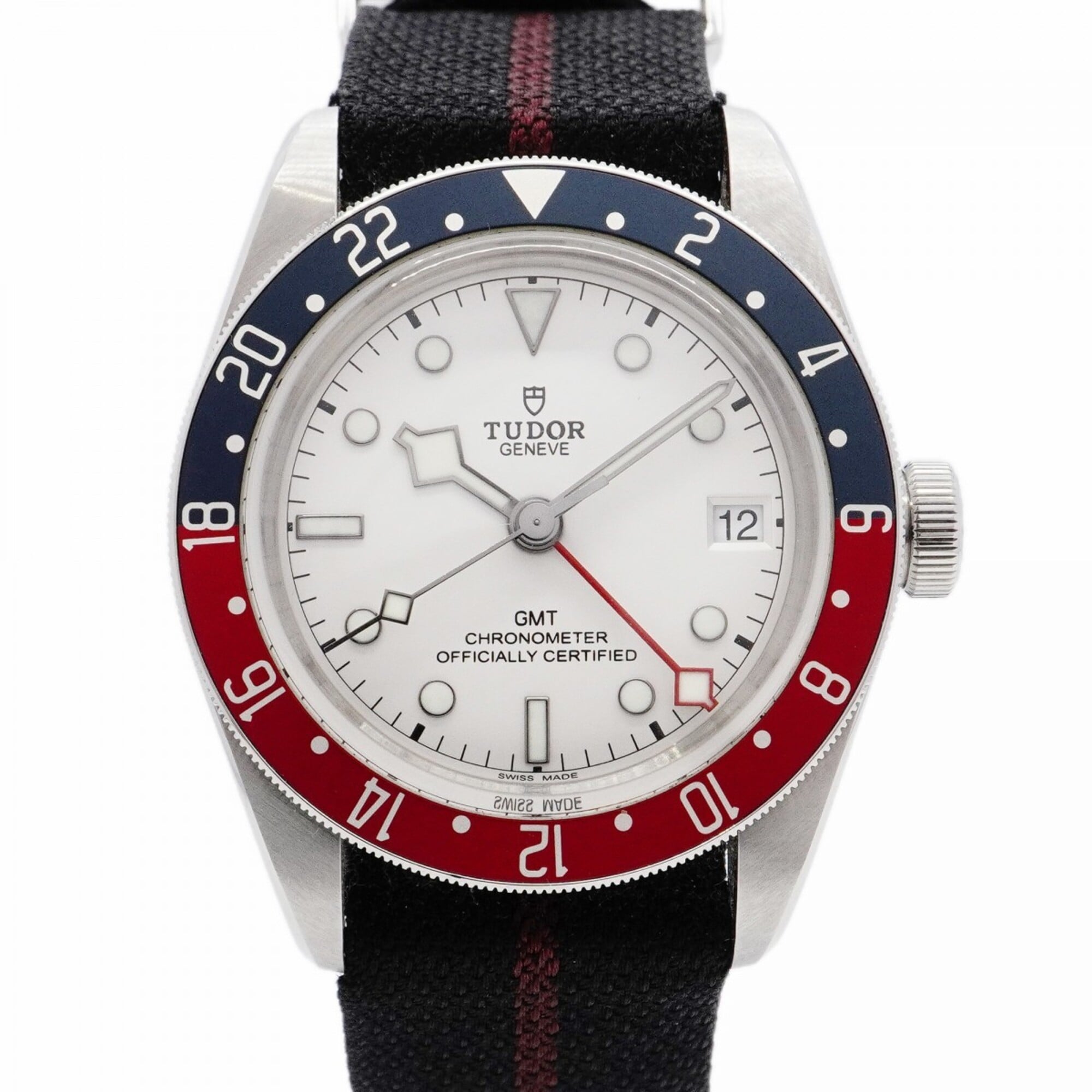 Tudor Black Bay GMT 79830RB Silver Dial Men's Watch