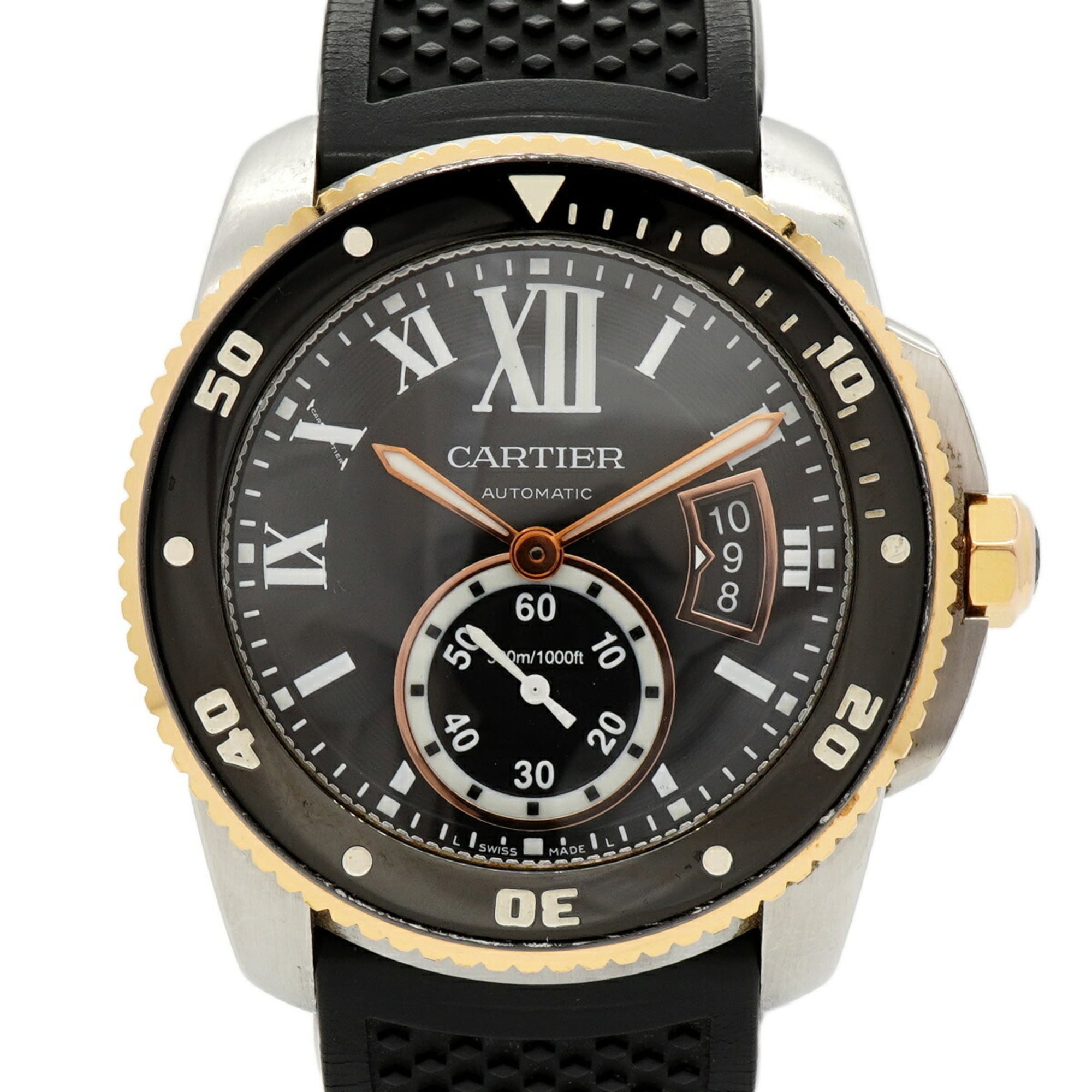Cartier Calibre diver W7100055 Black Dial Stainless steel 43mm Watch