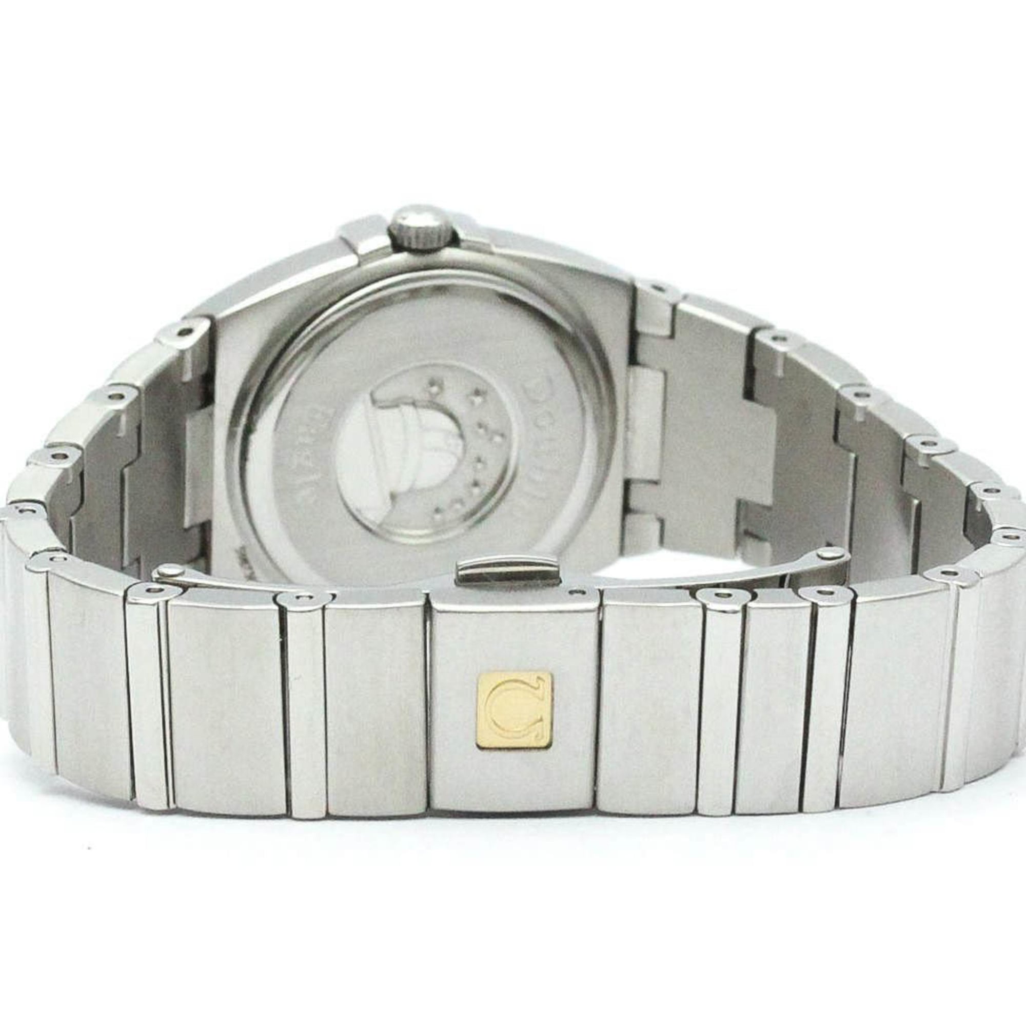 OMEGA Constellation Double Eagle Quarz-Uhr aus Stahl mit Perlmuttzifferblatt 1581.70 BF578006