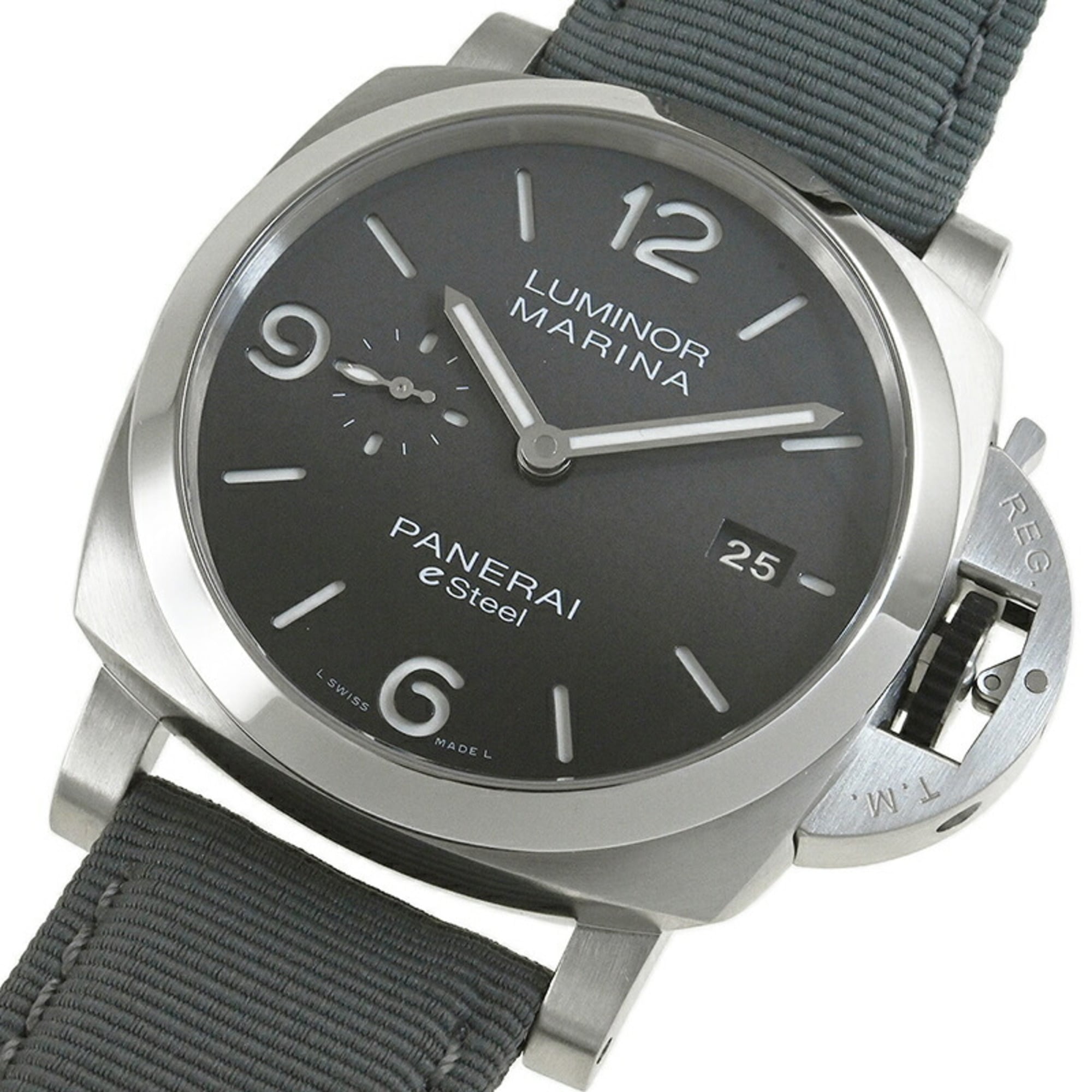 PANERAI Luminor Marina Grigio Roccia Watch 44 PAM01358