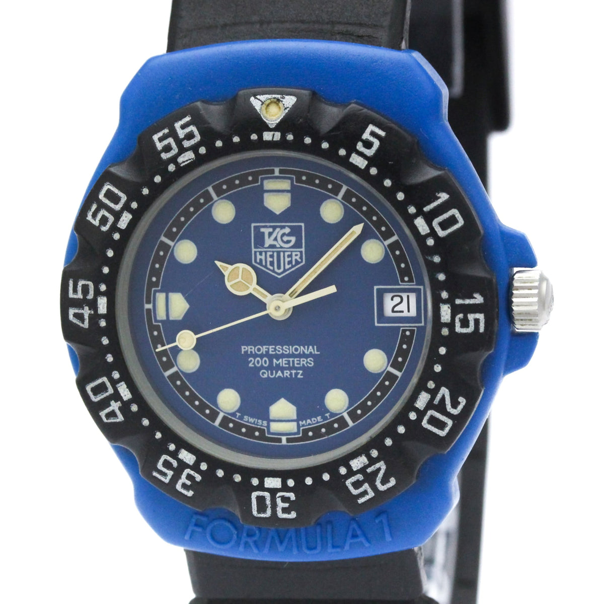 TAG Heuer Formula 1 381513 Blaues Zifferblatt 34 mm Uhr