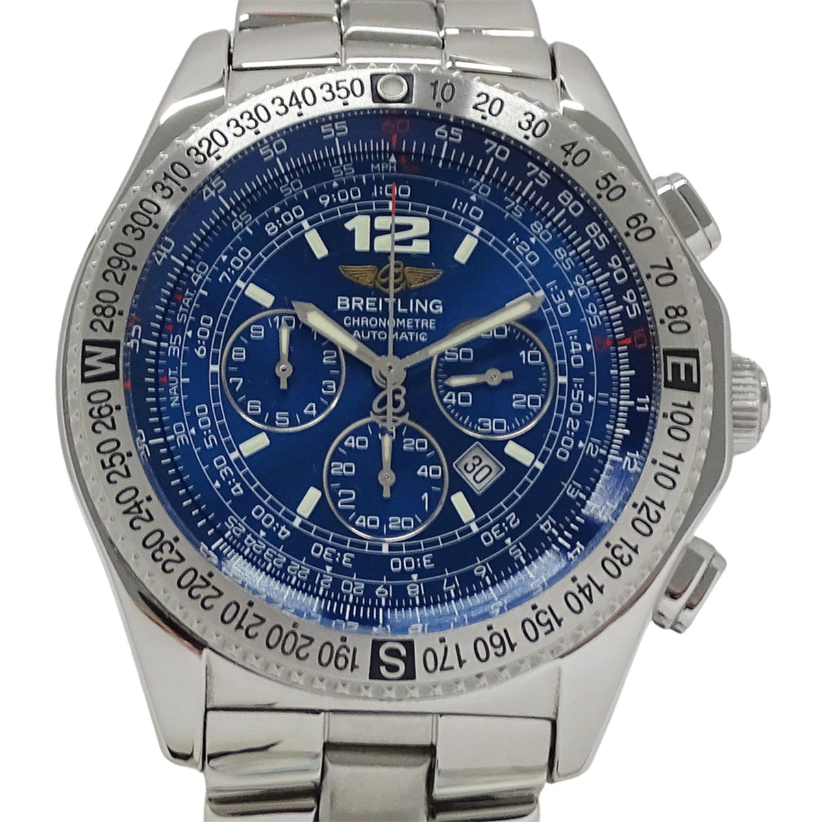 Breitling B-2 A42362 Blue Dial 44mm Watch