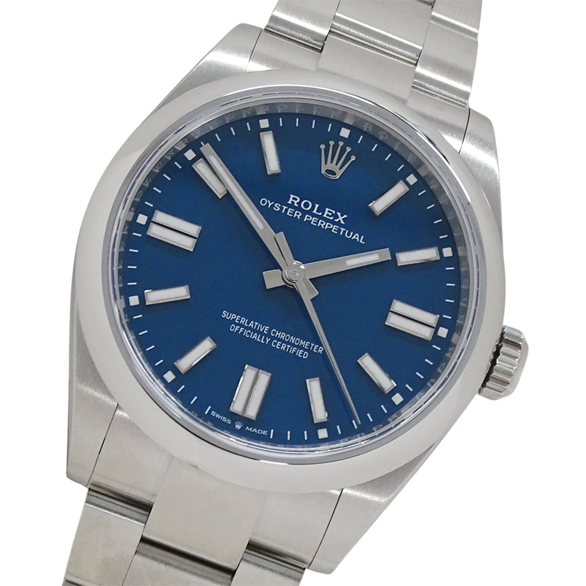 Rolex Oyster Perpetual 41 134300 Blue Dial 41mm Watch