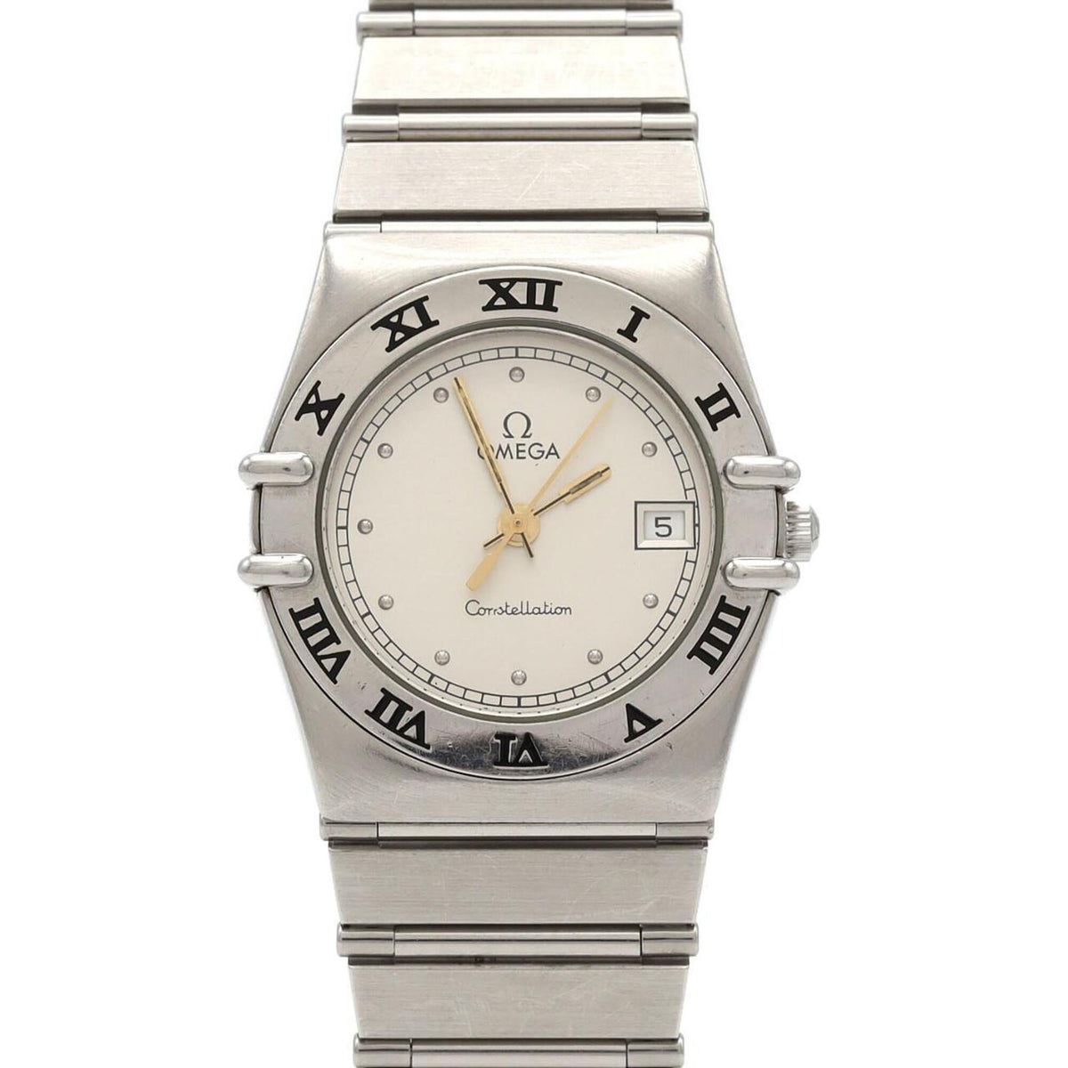 Omega Constellation 7961180 horloge met zilveren wijzerplaat, 27 mm