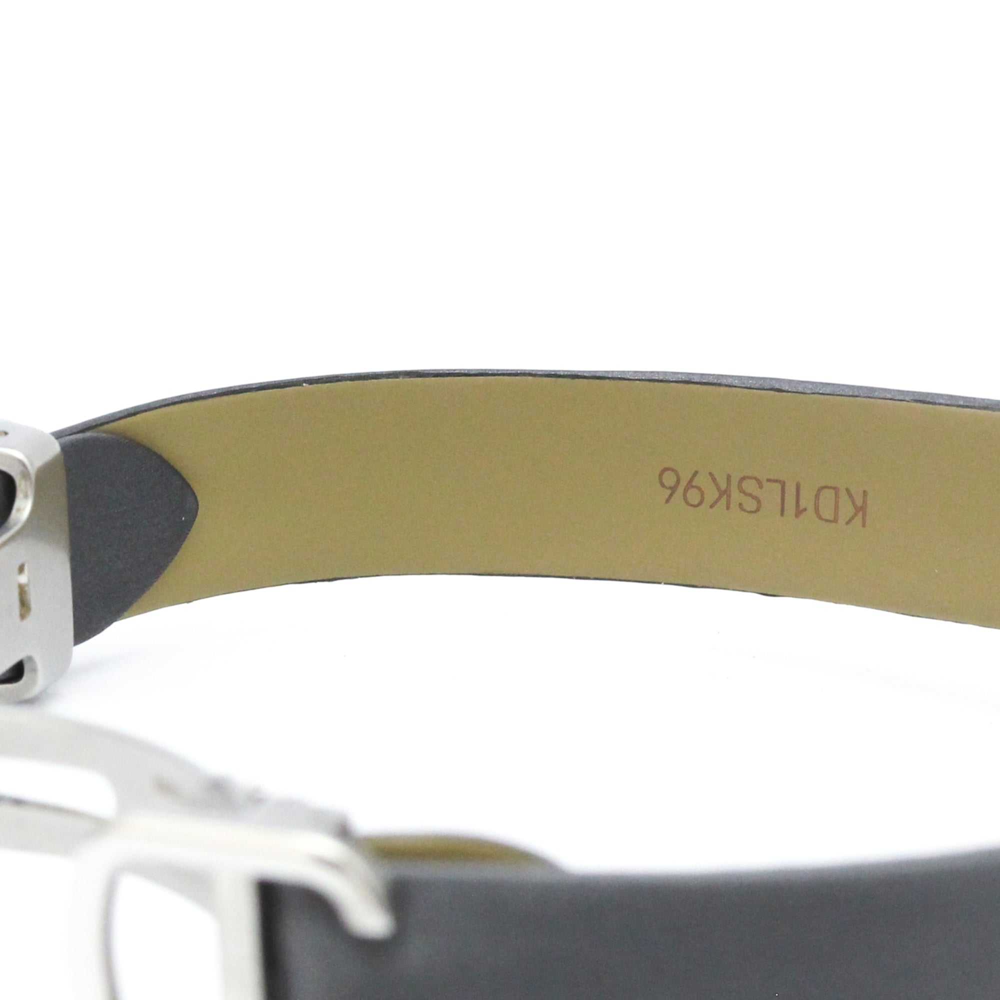 CARTIER Miss Pasha Steel Leather Quartz Ladies W3140025