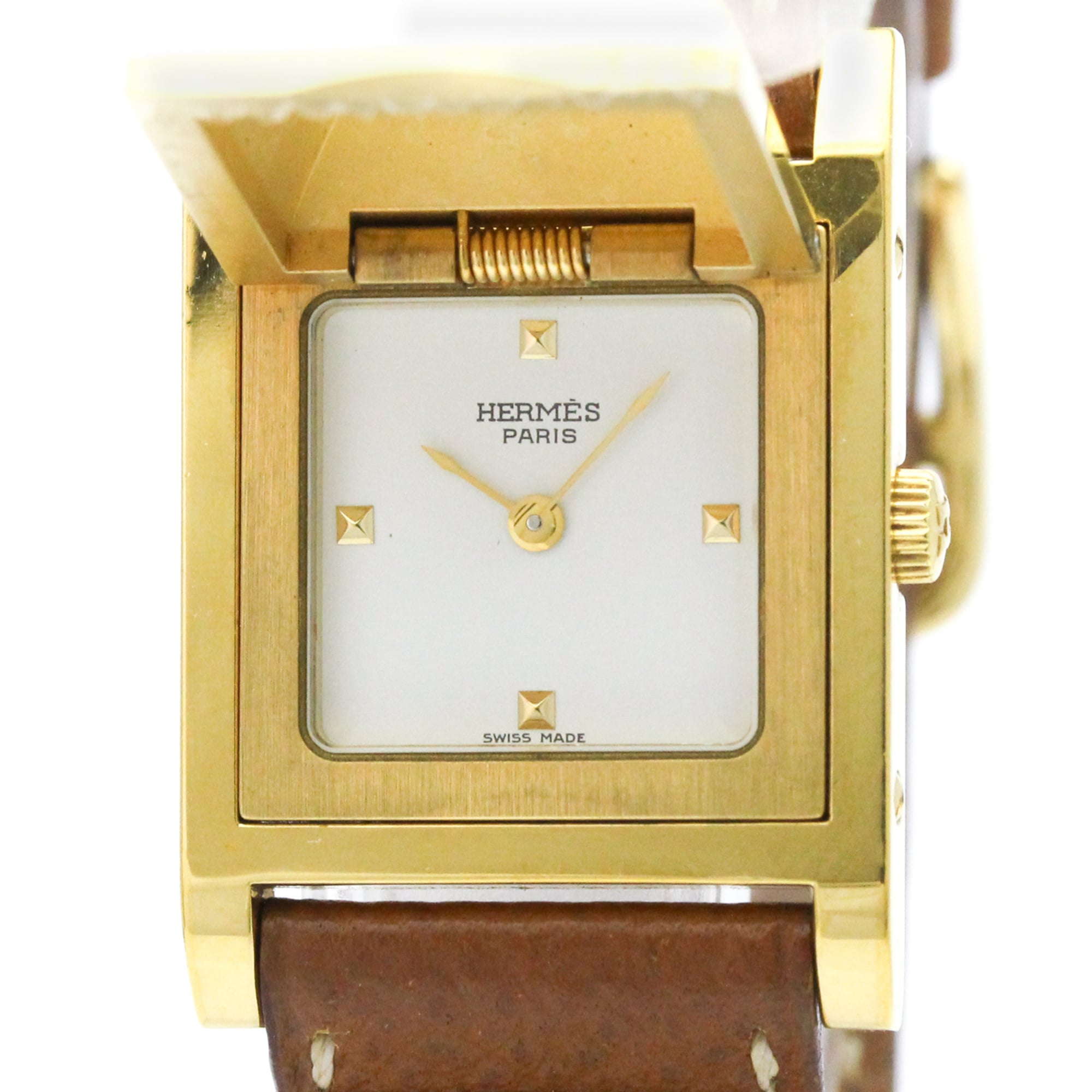 Hermes Medor BF594940 White Dial 23mm Watch