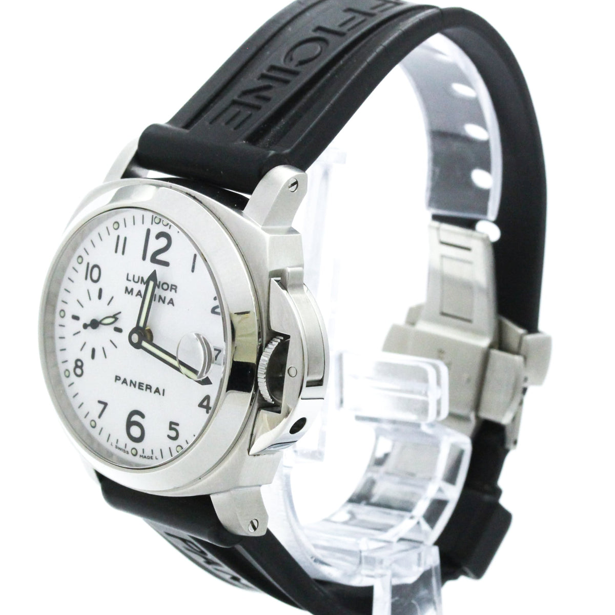 Panerai Luminor Marina PAM00049 White Dial 40mm Watch
