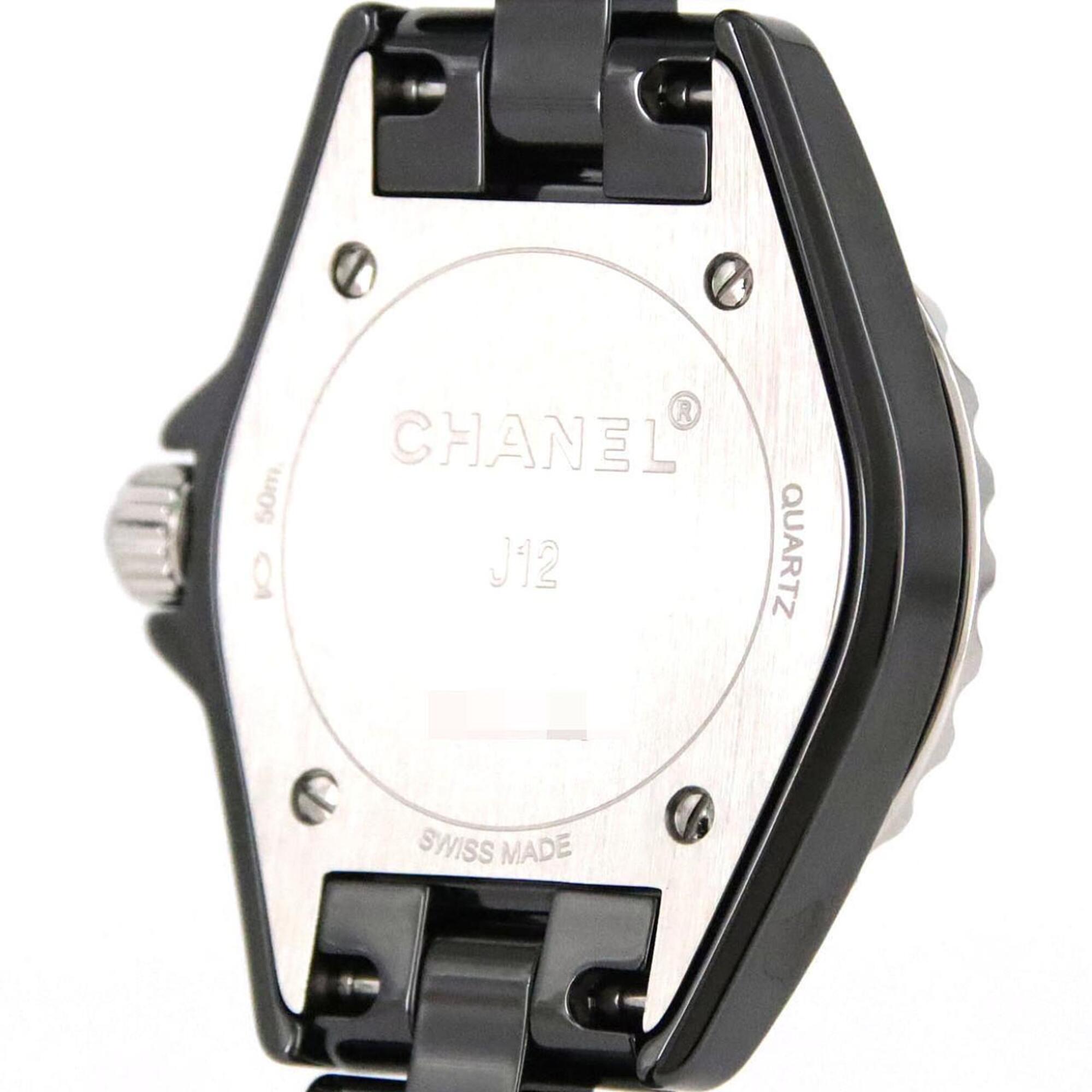 Chanel J12 Intense Black 29mm Ceramic H4196 Black Dial 29mm Watch