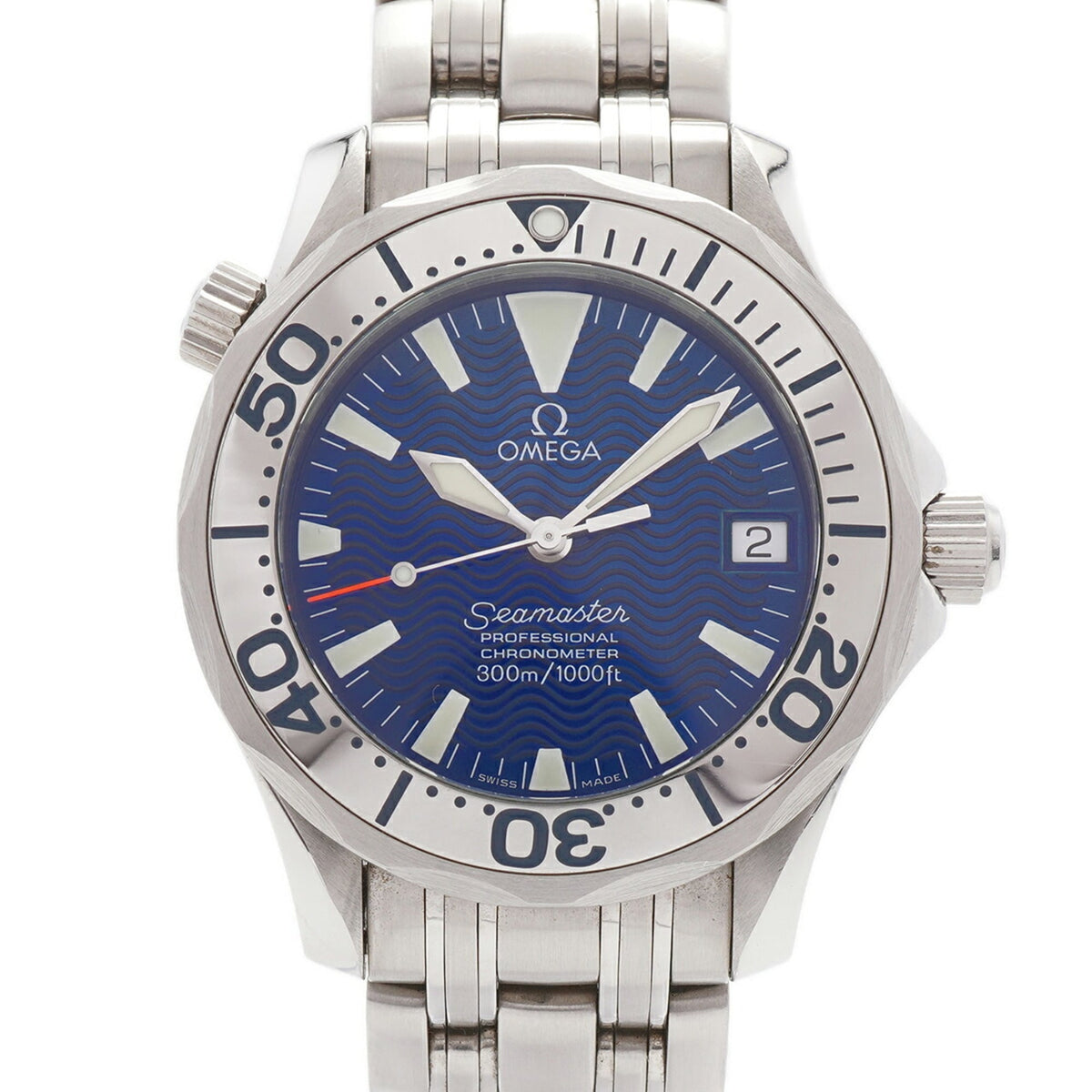Omega Seamaster Professional 2253.8 Blue Dial 36mm Watch