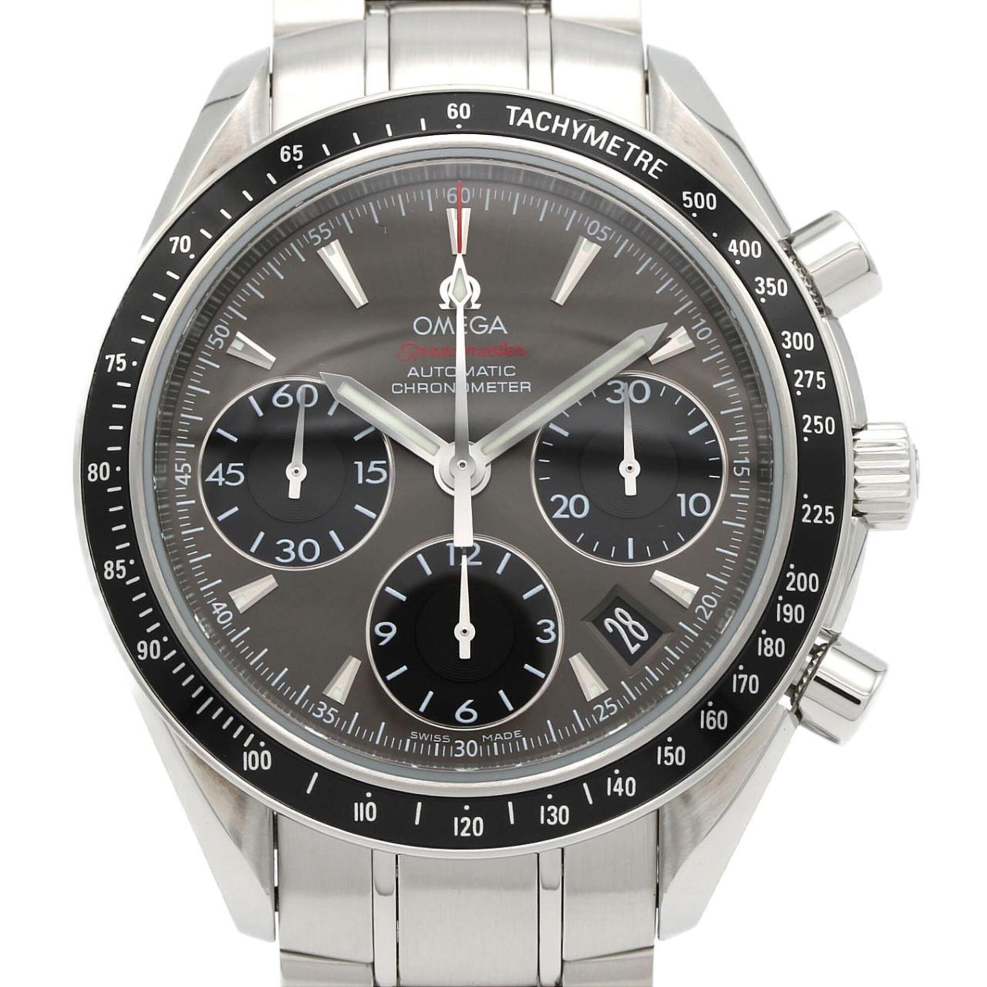 Omega Speedmaster Date 323.30.40.40.06.001 Stainless Steel Automatic Watch
