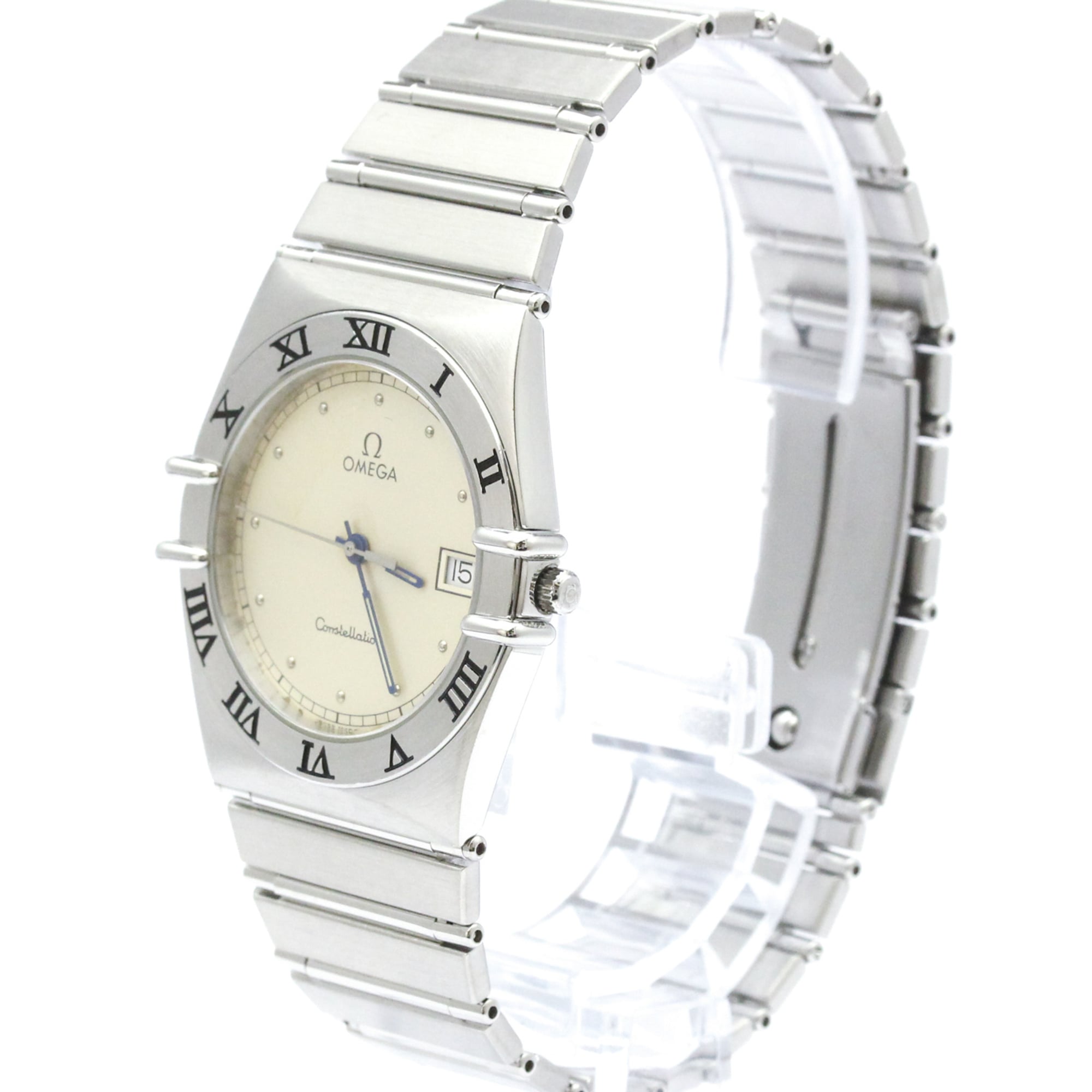 OMEGA Constellation Stainless Steel Quartz Mens Watch 396.1076