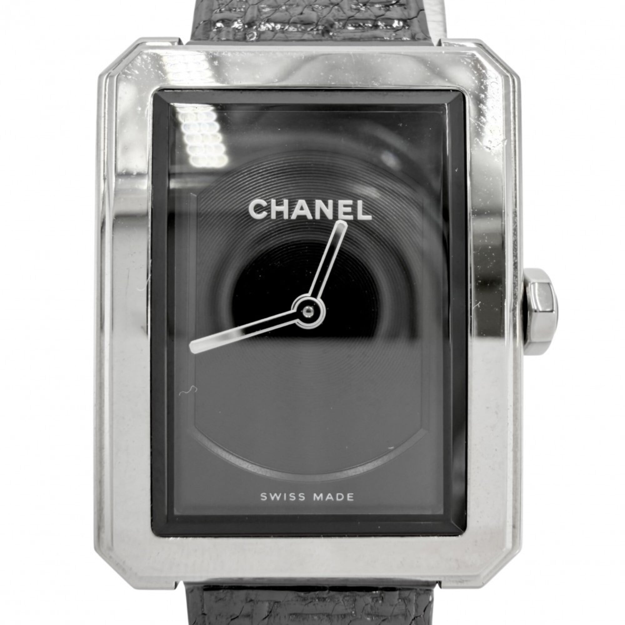 Chanel Boyfriend H5317 Black Dial 21mm Watch