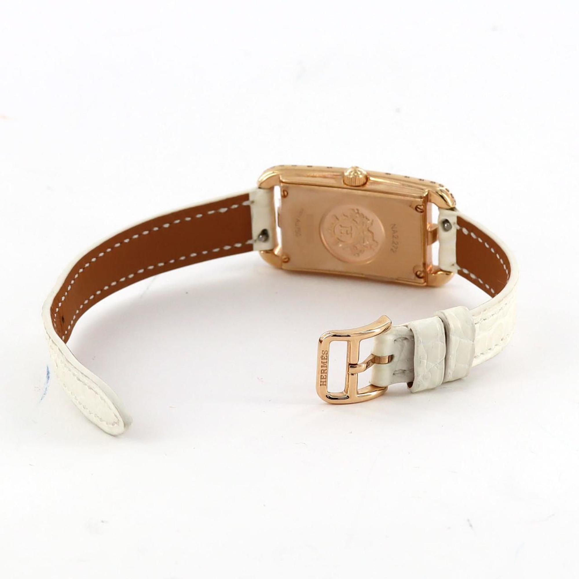 Hermes Nantucket PG D・2P NA2.272 PG・RG polshorloge, quartz