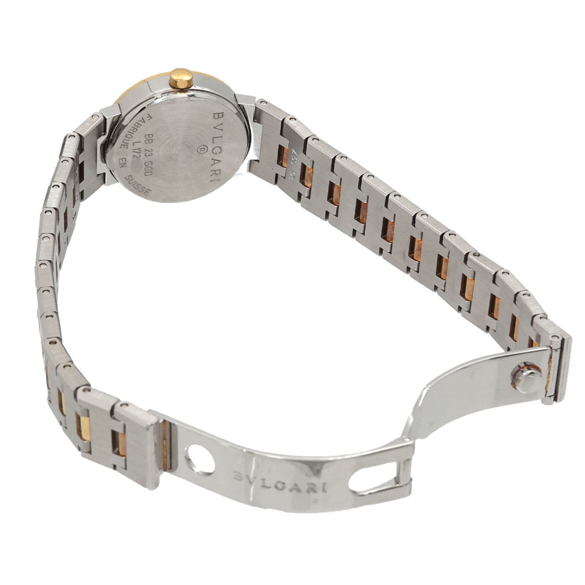 Bulgari Bulgari BB23SGD Black Dial 23mm Watch