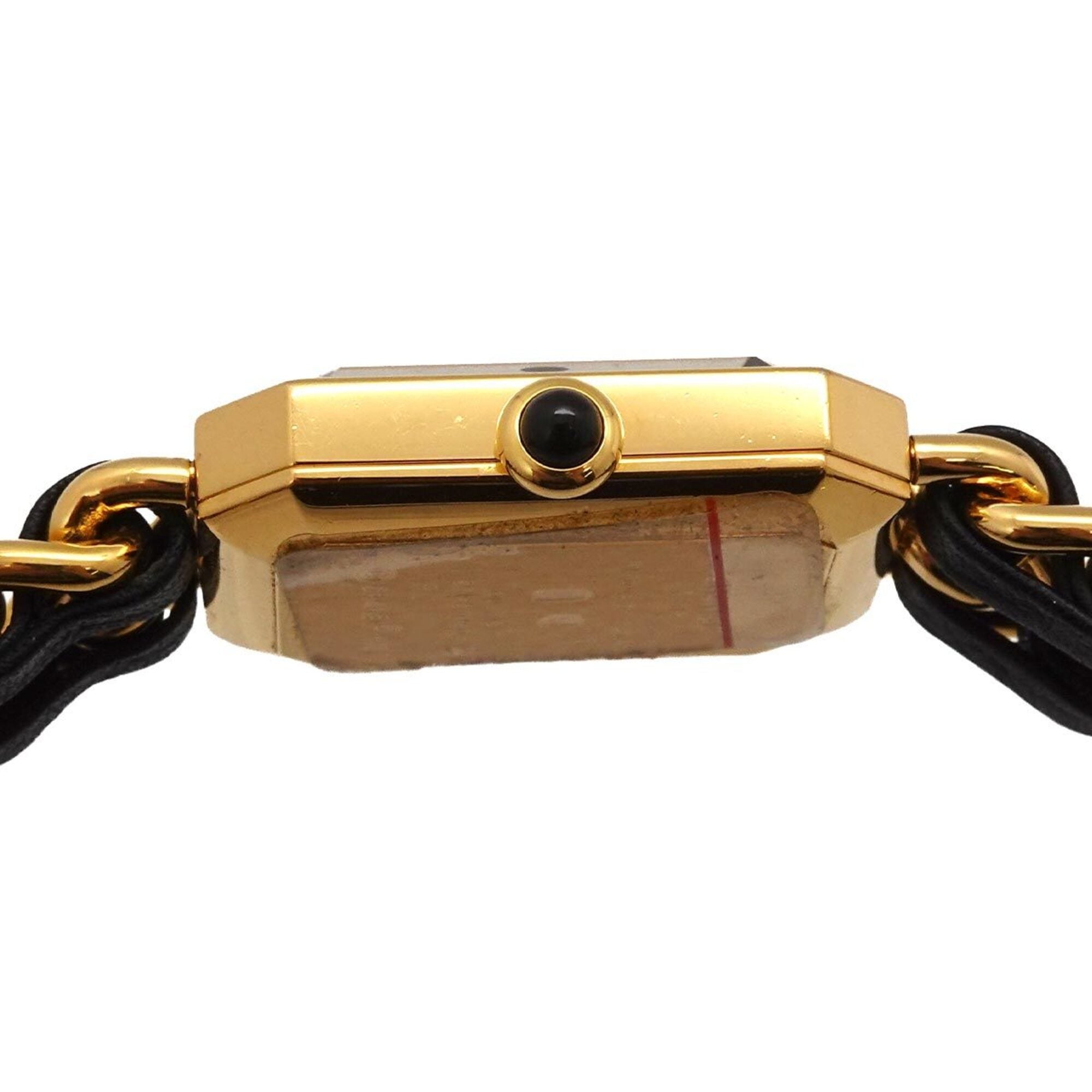 Chanel Premiere Large Size H0001 Women's Watch Black Gold Quartz